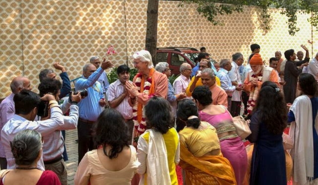 Brother Chidananda Arrival In India 2017