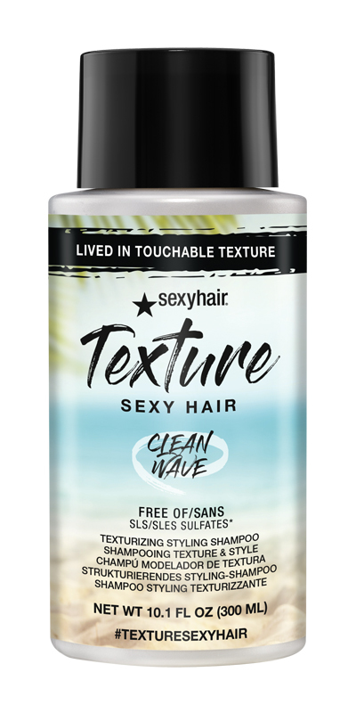 Sexy Hair Clean Wave 2 In 1 Texturizing Shampoo