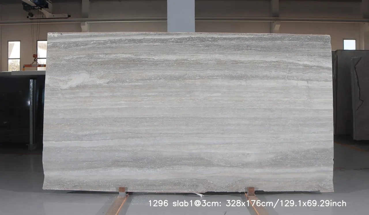 Lot 1296 — Ocean Blue Honed Travertine