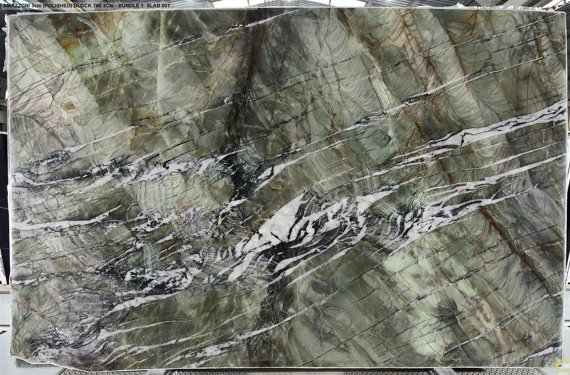Lote 786 — Amazzoni Quartzite