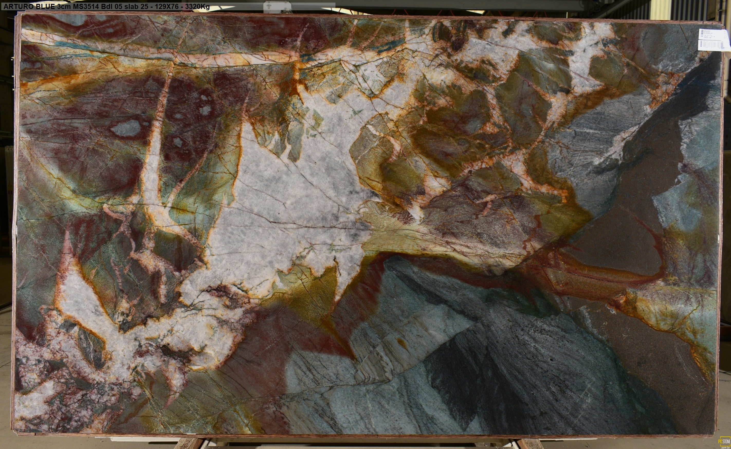 Thumbnail 2 of 2 for Arturo Blue Quartzite