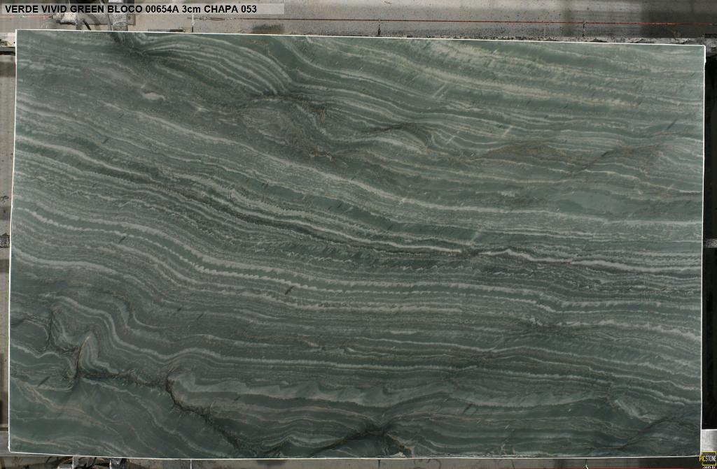 Lot 000654A — Vivid Green Quartzite