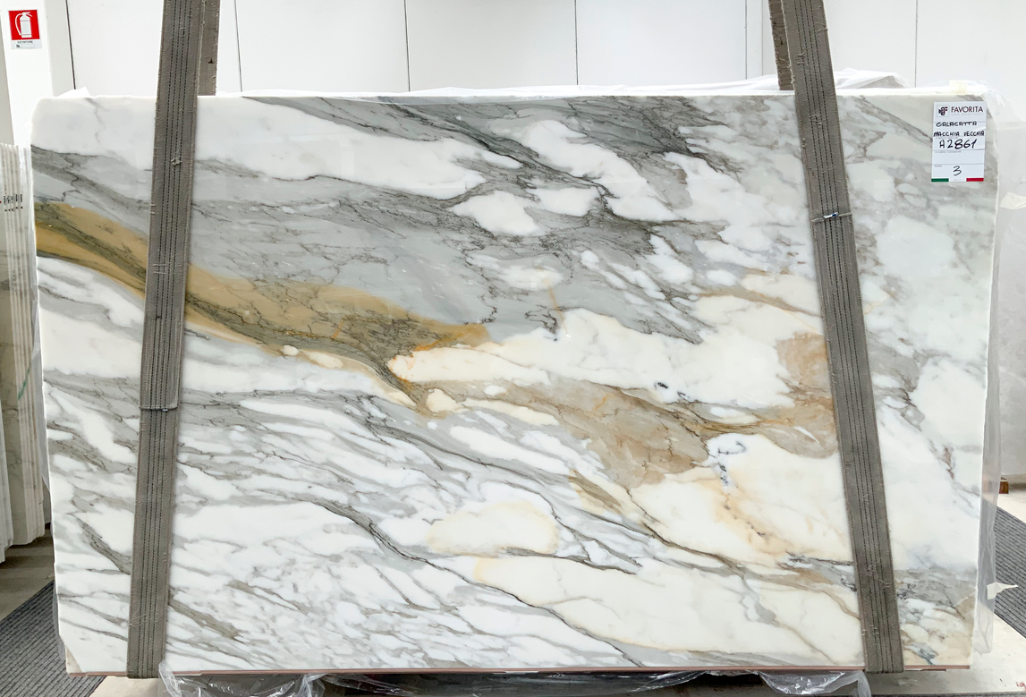 Thumbnail 2 of 2 for 2cm Calacatta Macchia Vecchia Marble