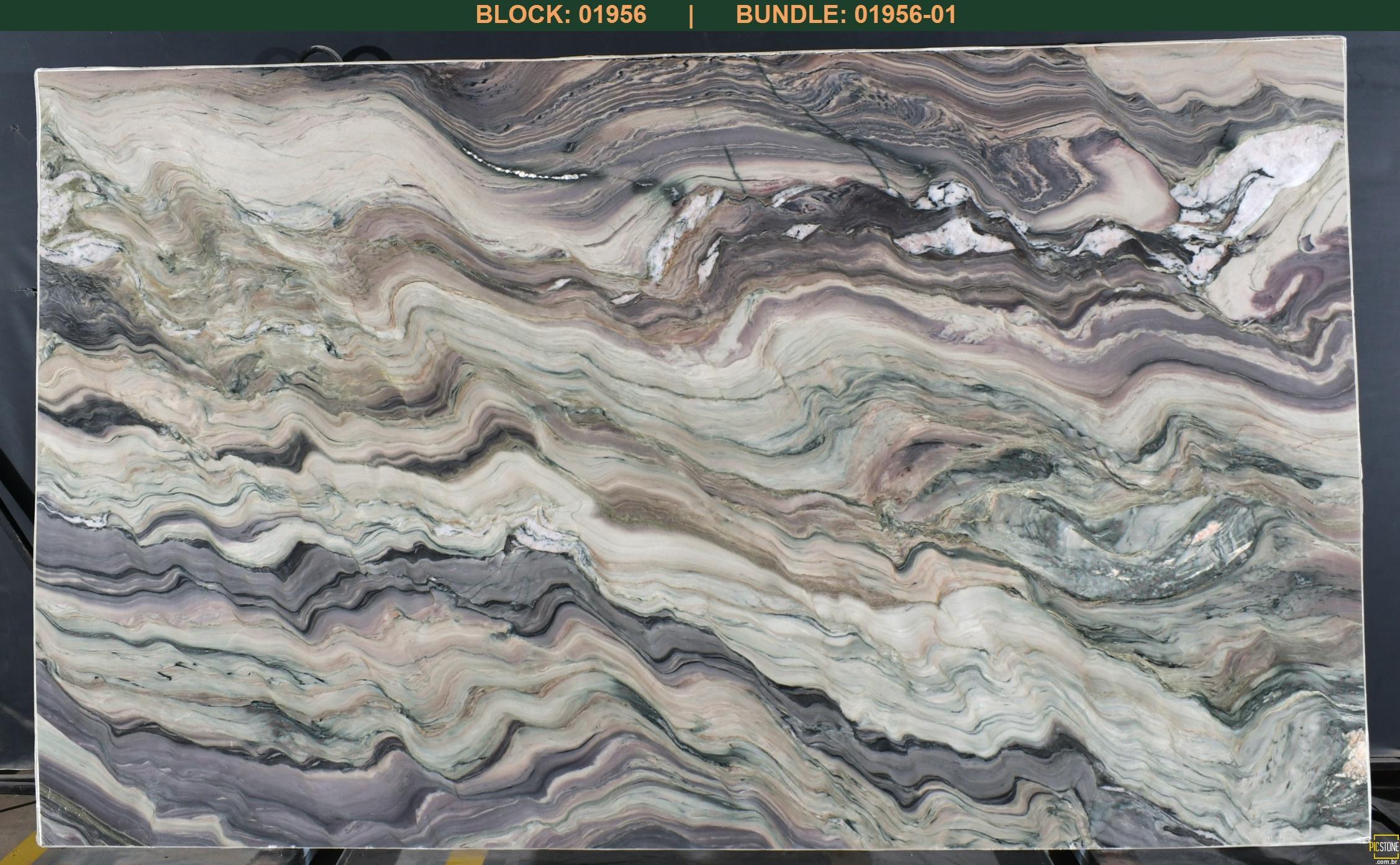 Lote 01956 — Explosion Blue Quartzite
