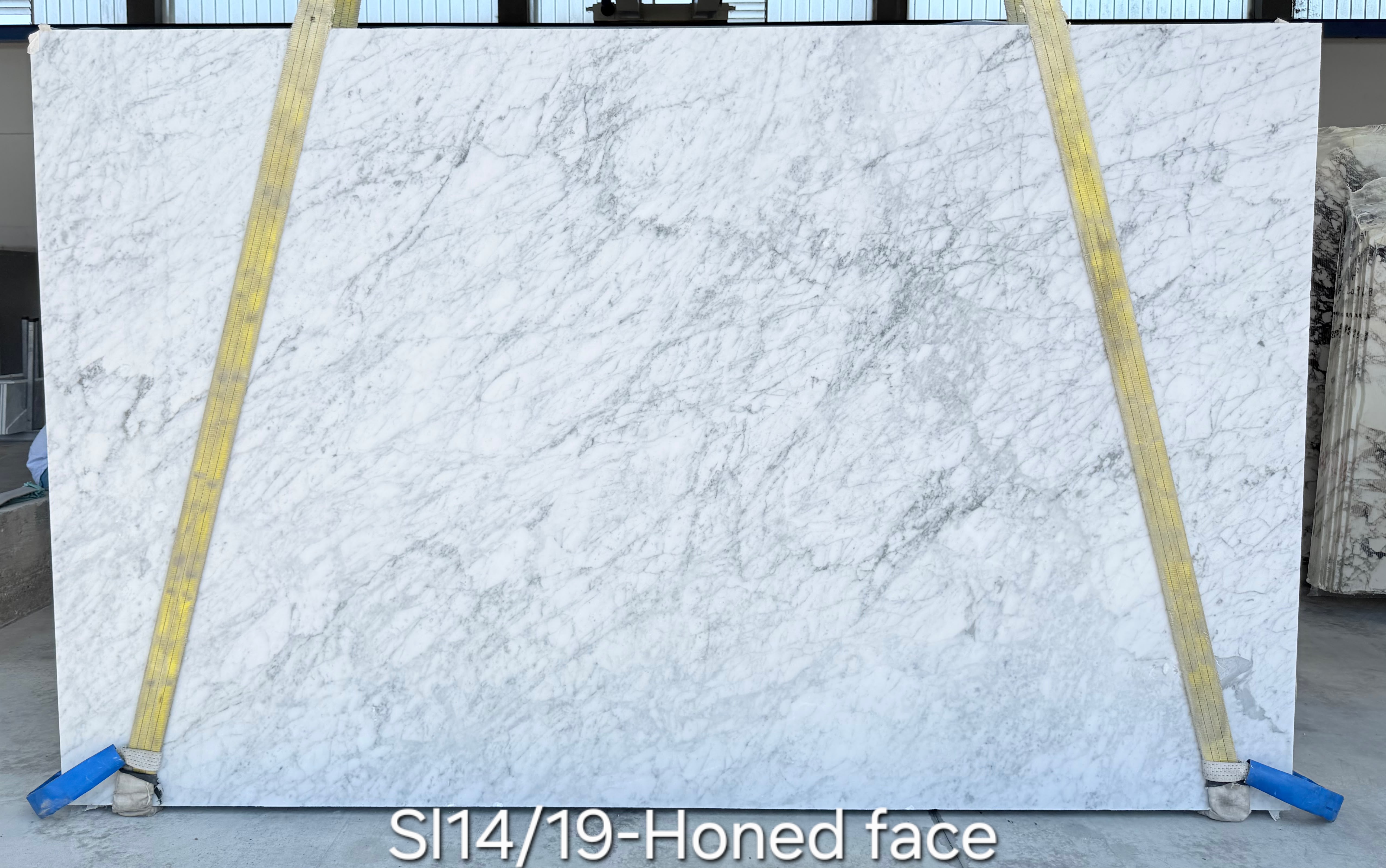 Lot D-0333 — Carrara White Extra Marble Dual (Pol/Hon)