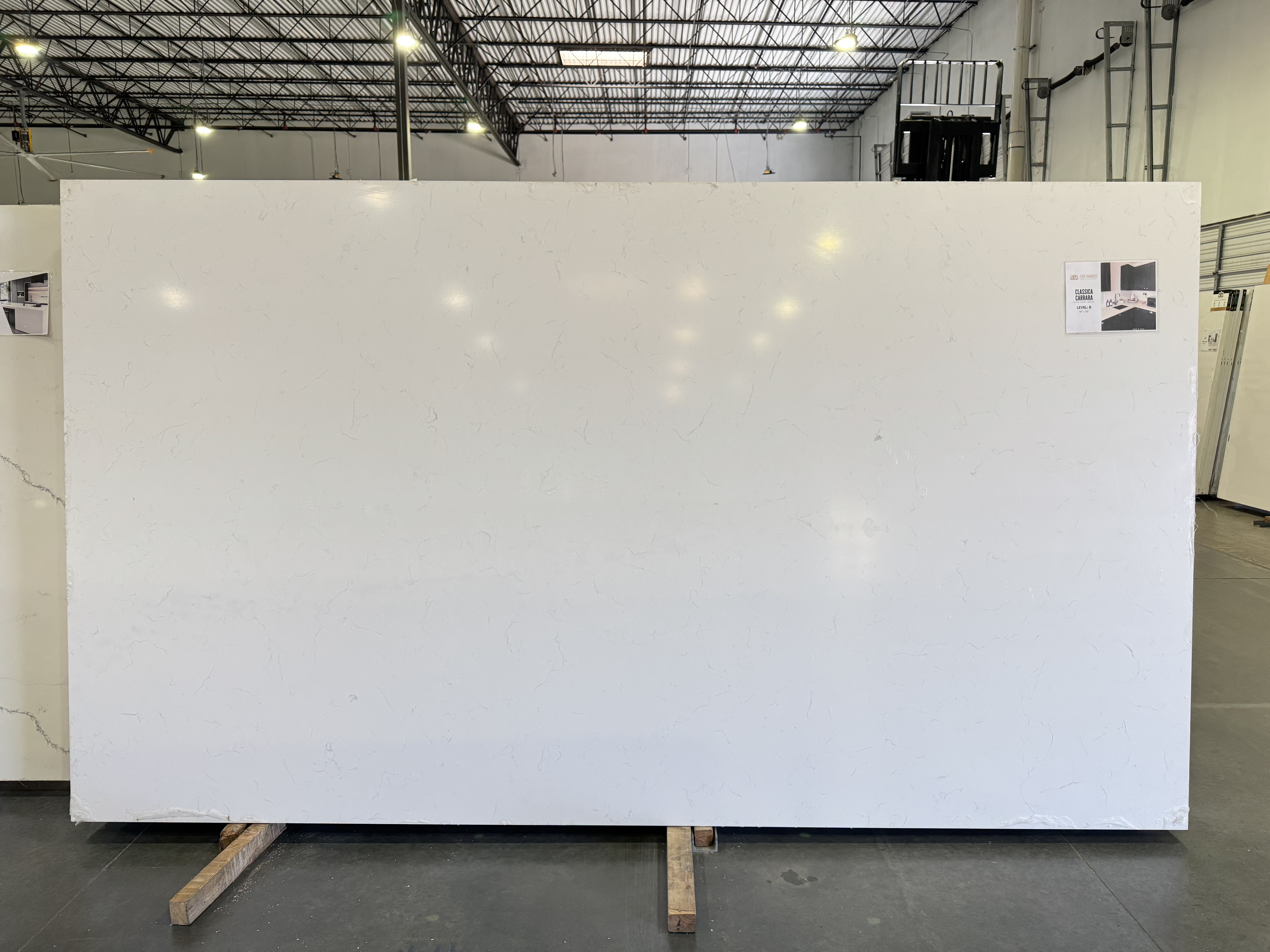 Thumbnail 2 of 2 for CRS - 3CM Classic Carrara Jumbo Quartz