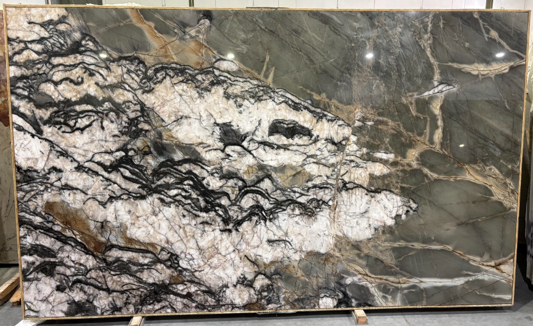 Stormy Green Quartzite Polished Stone Slab | CRS Marble & Granite