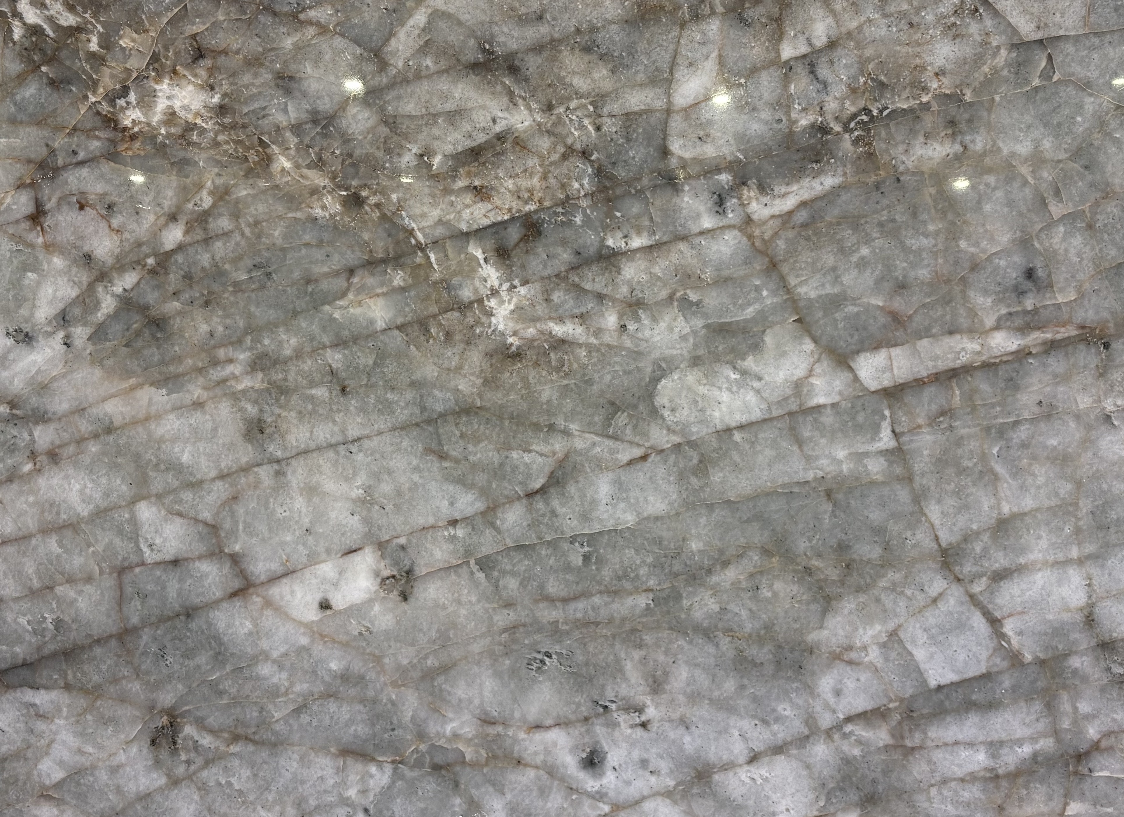 Aqua Cristallo Polished stone slab