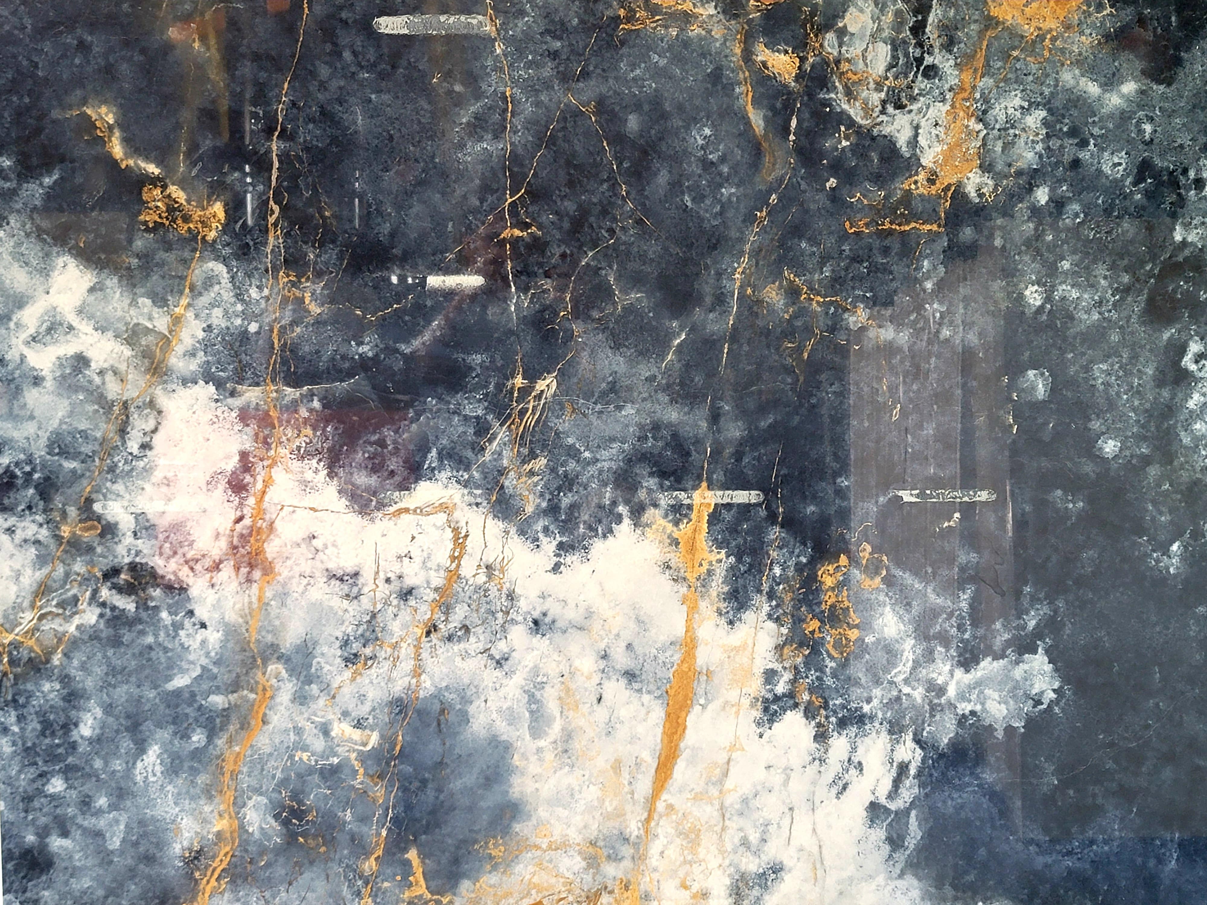 Infinity - Ocean Blue Polished 12mm - Porcelain Polished stone slab