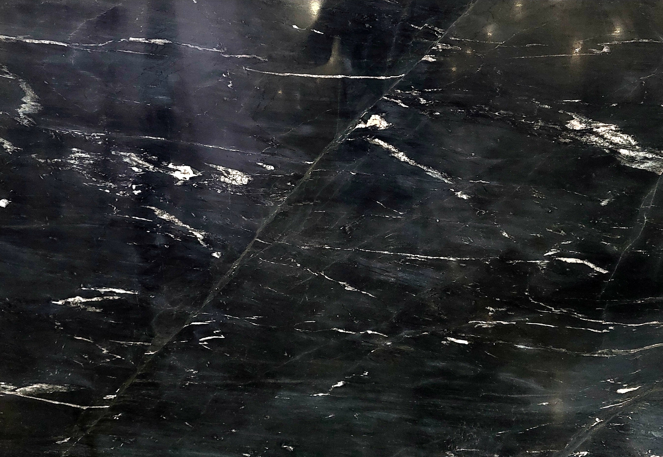Marine Black Soapstone slab