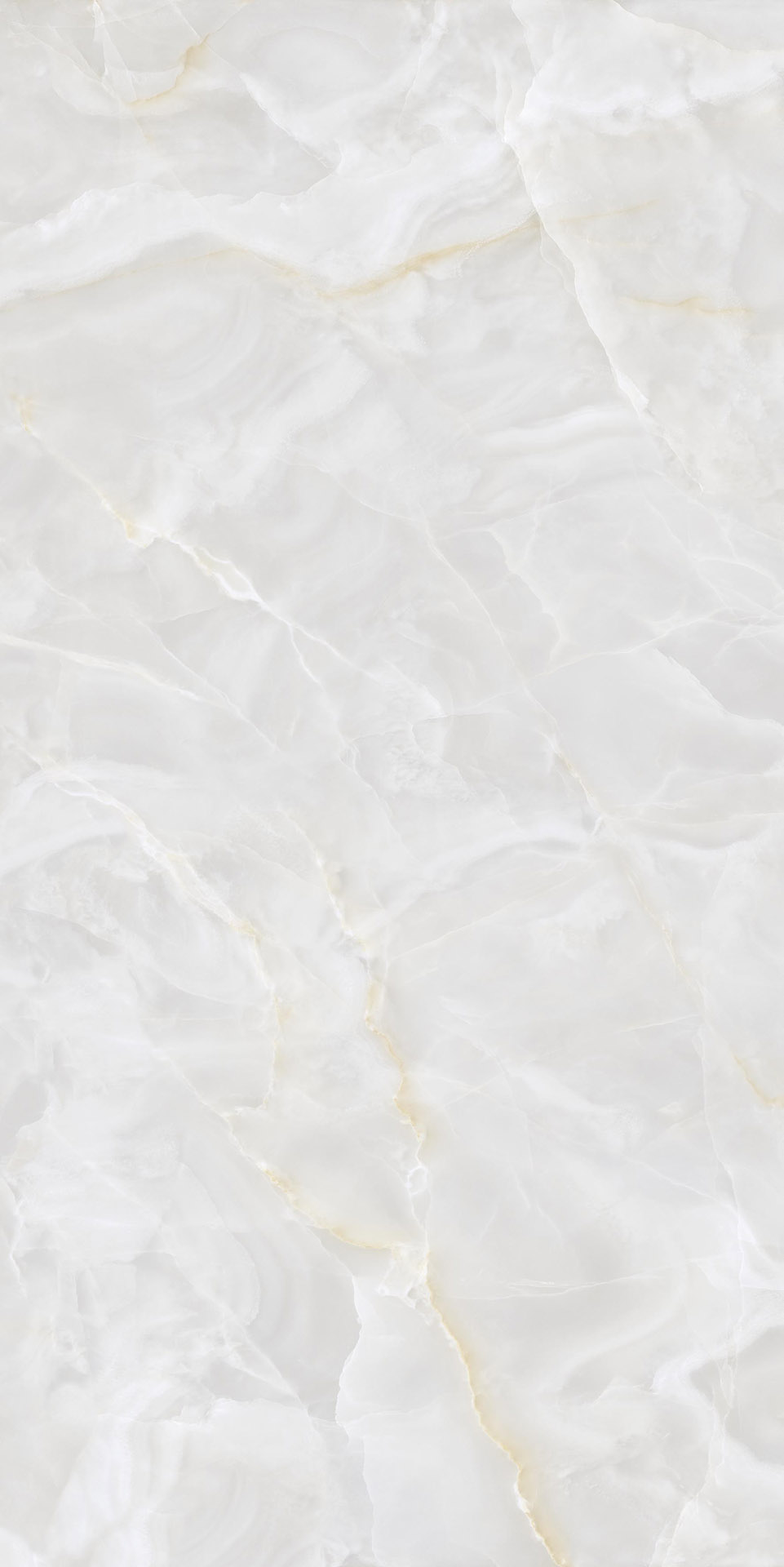Infinity - Onyx White Polished 12mm - Porcelain Porcelain