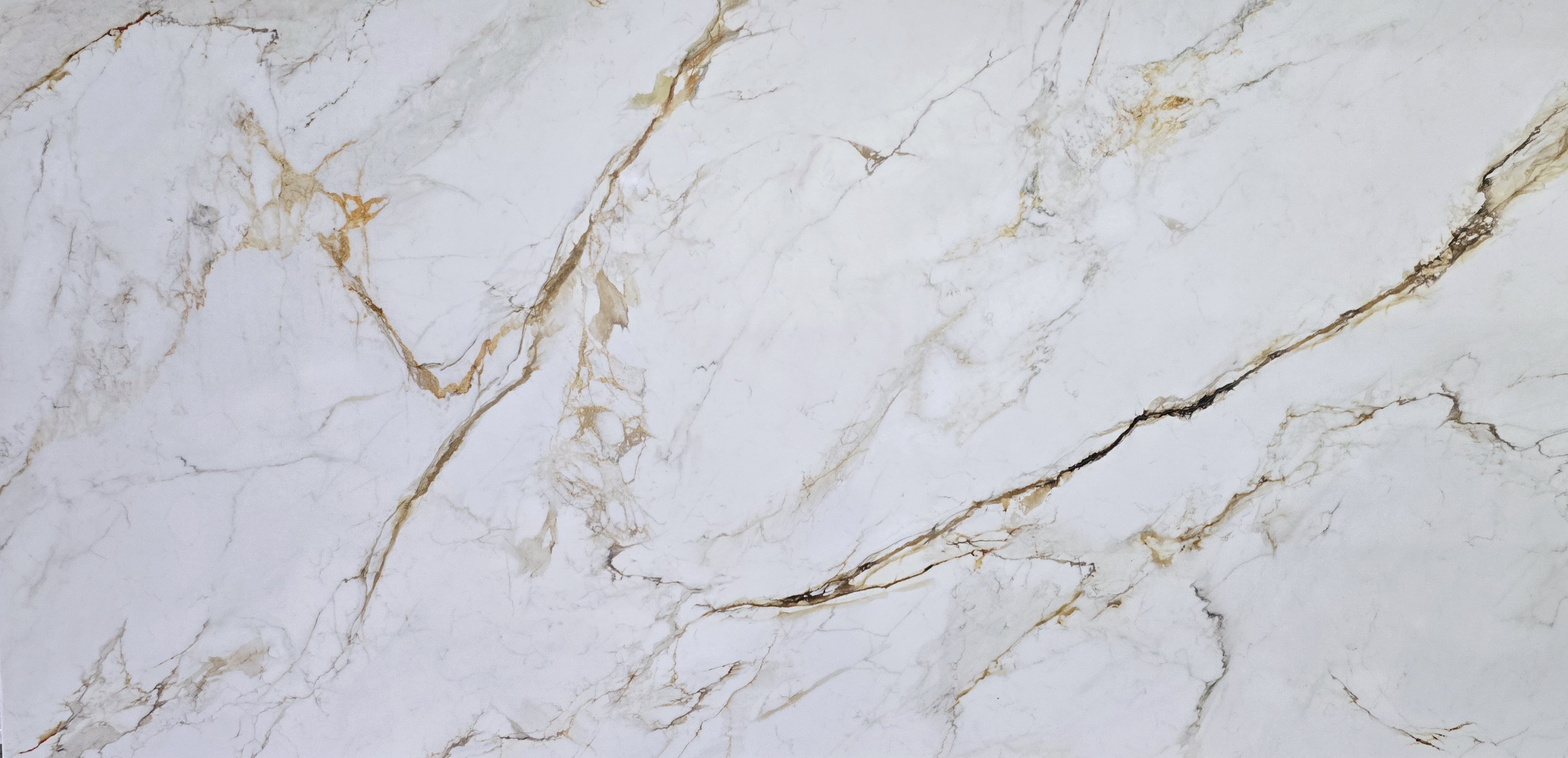 Placa de cuarzo estampado 3cm Celestial Ivory Jumbo Printed Quartz
