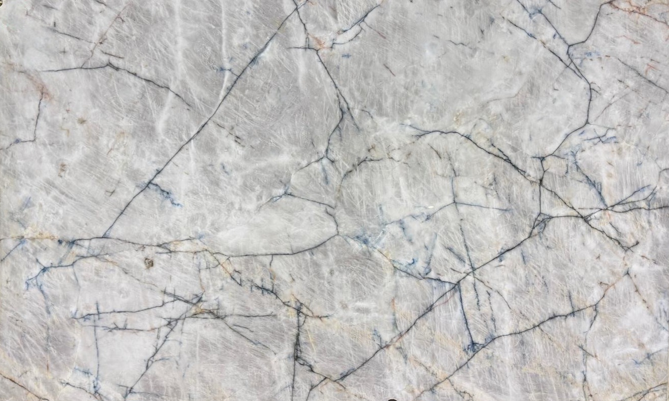 Iceberg Cristallo Quartzite Polished stone slab