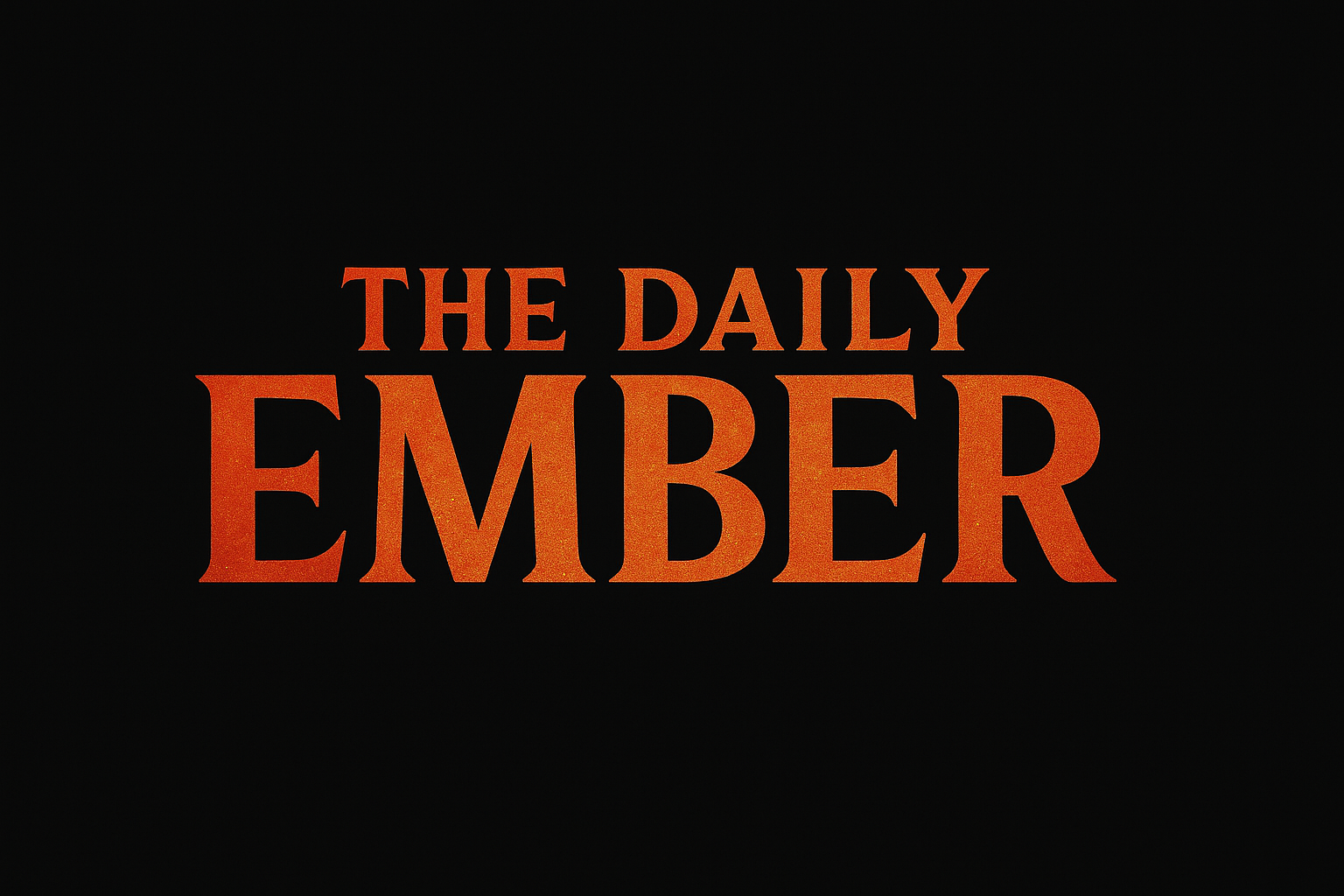 The Daily Ember header image
