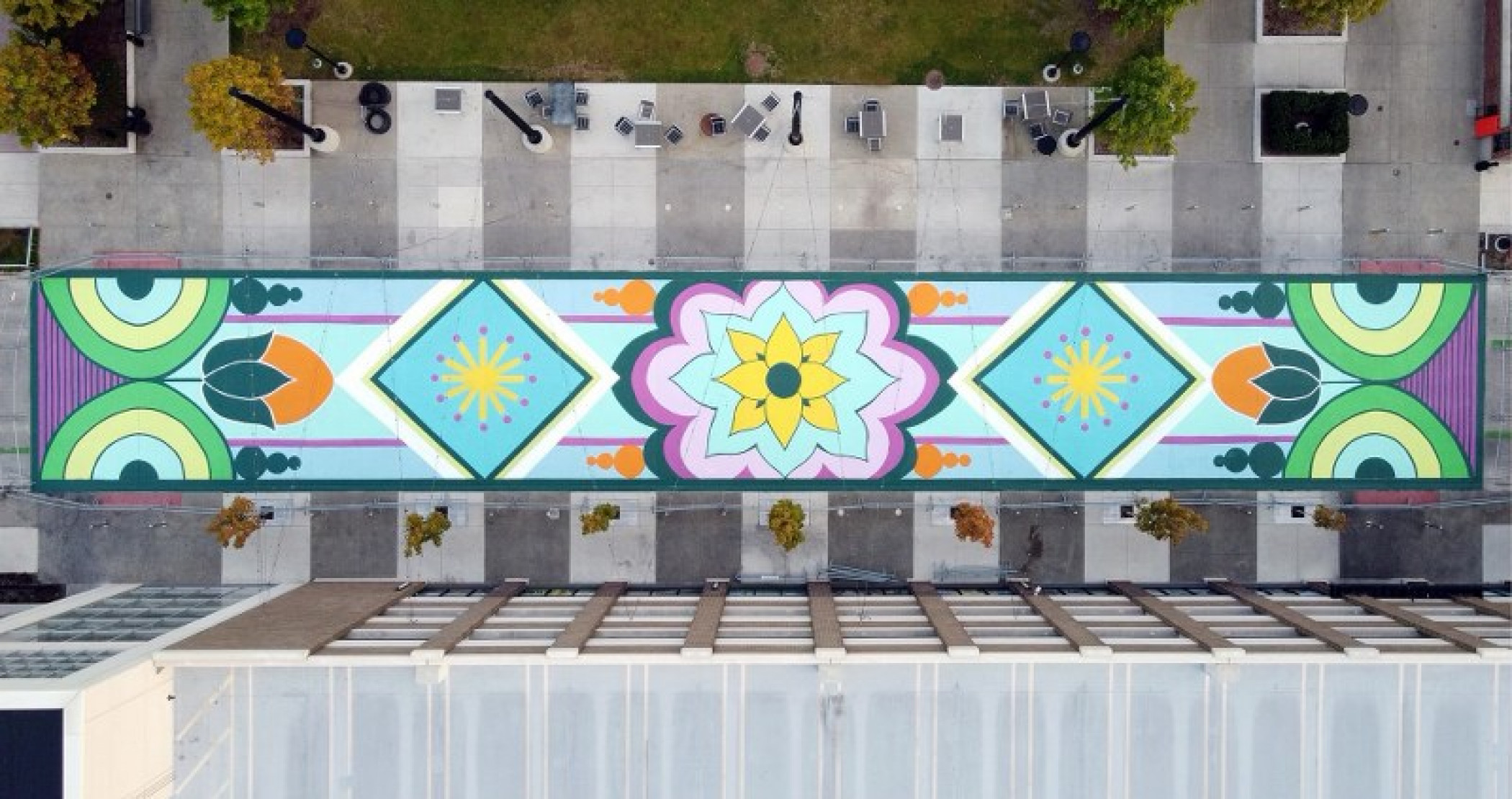 Photos: With the participation of many people, the most beautiful painting was painted on West Village Drive in Dearborn