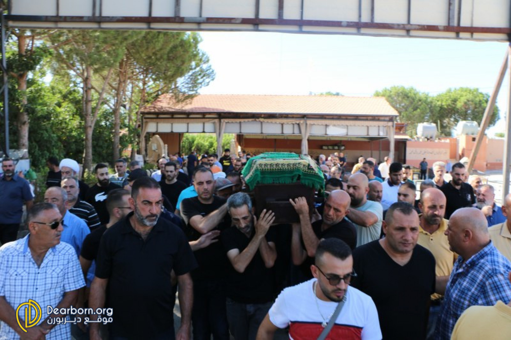 Photos & Video : The funeral service of the late Nihaya Nemer Sheikh Asaad Bazzi in Bintjbeil South Lebanon