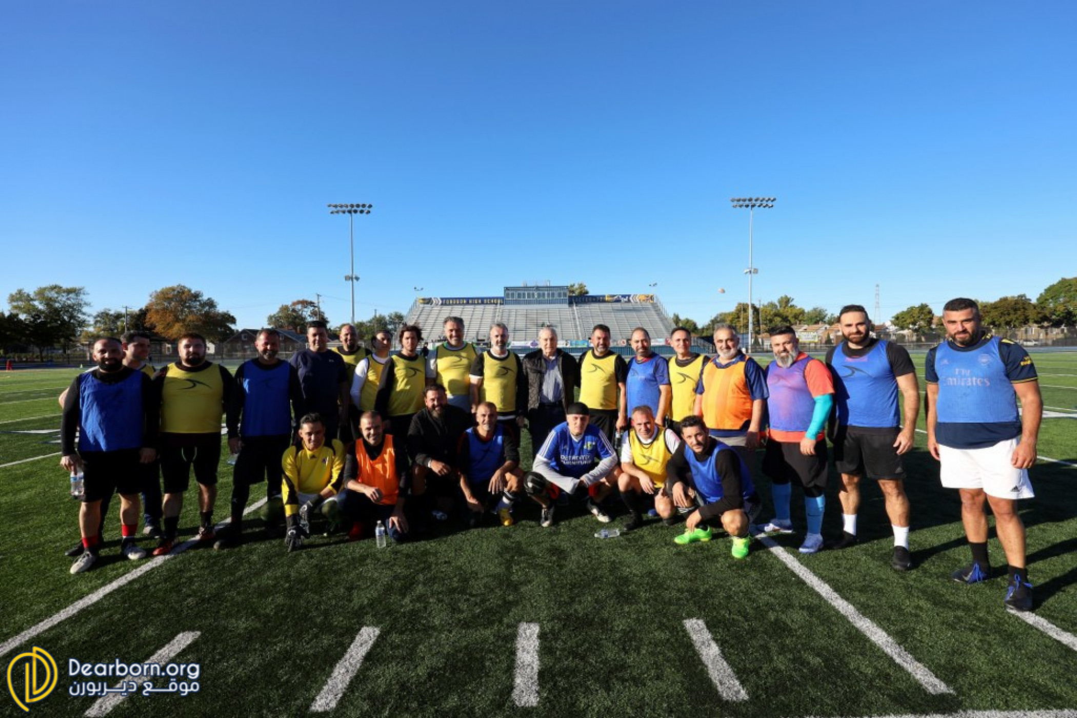 Photos&Video: A soccer match between two Bintjbeil teams, Al Eweine and Al Saha in Dearborn