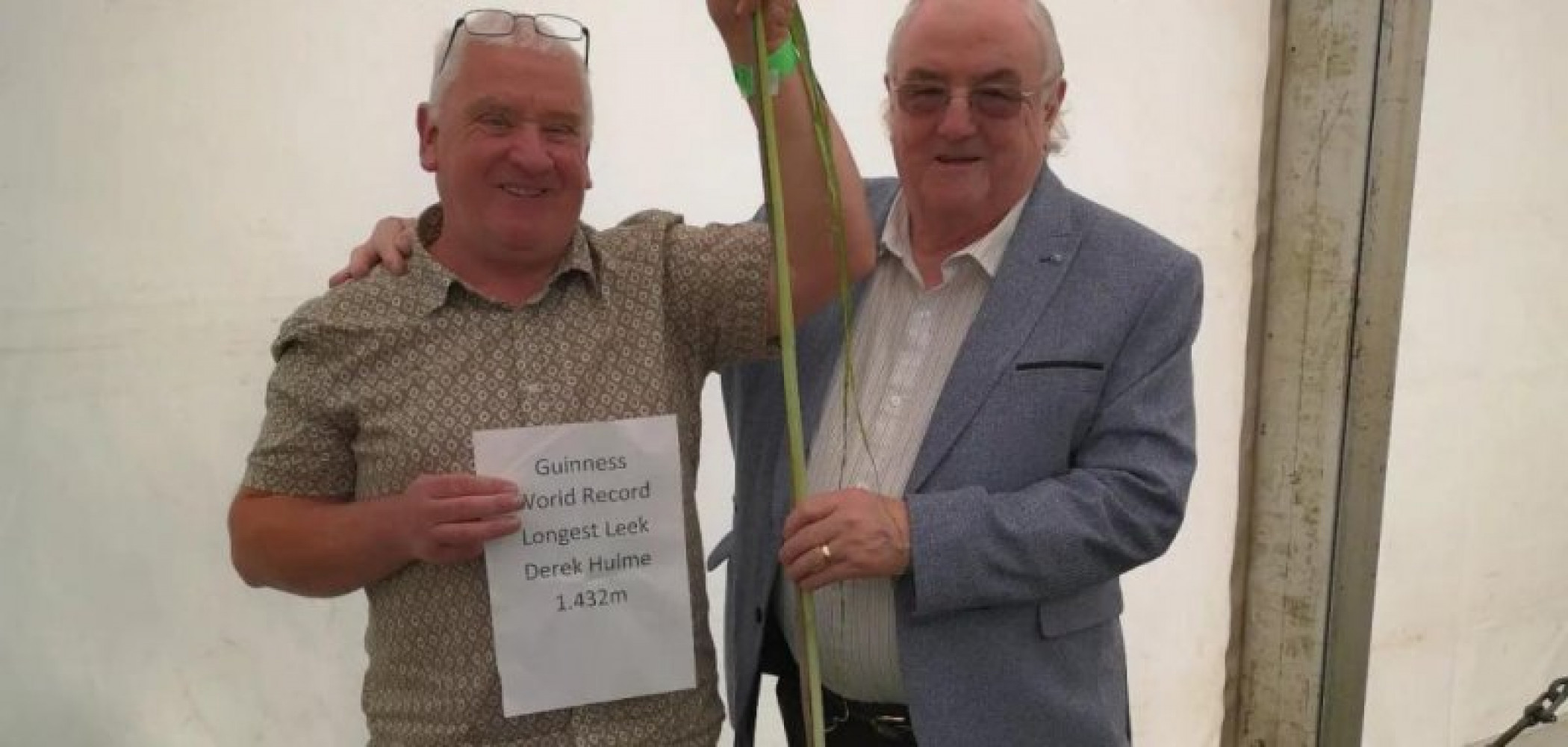 British gardener's 56.3-inch leek earns Guinness World Record