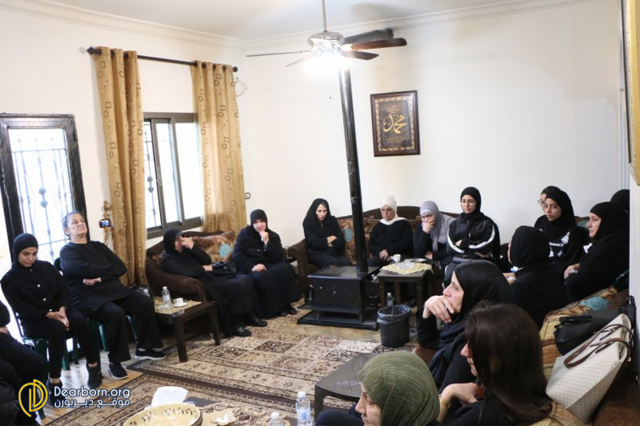 Photos: Arbaeen commemoration service of the late Nihaya Nemer Sheikh Asaad Bazzi in Bintjbeil South Lebanon