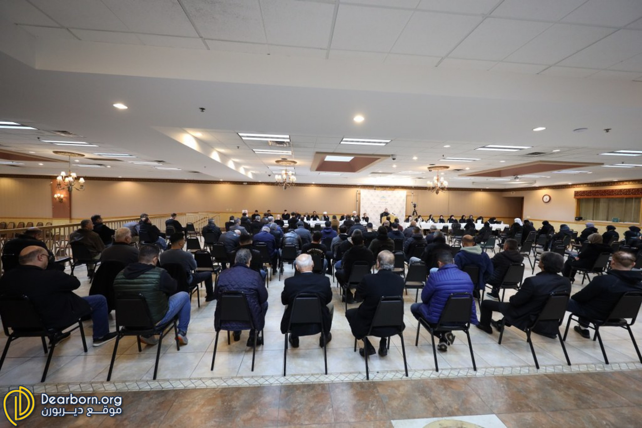 Photos&Video: Majlis commemoration service of the late Haji Kamela Abed Mahmoud Mohanna Chahrour( Em Malek) in Dearborn