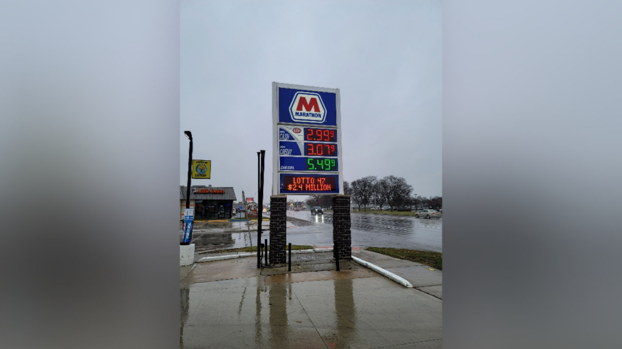 A Gas station in Dearborn Heights sells gas at a price that is the cheapest in the state of Michigan, how much is it?