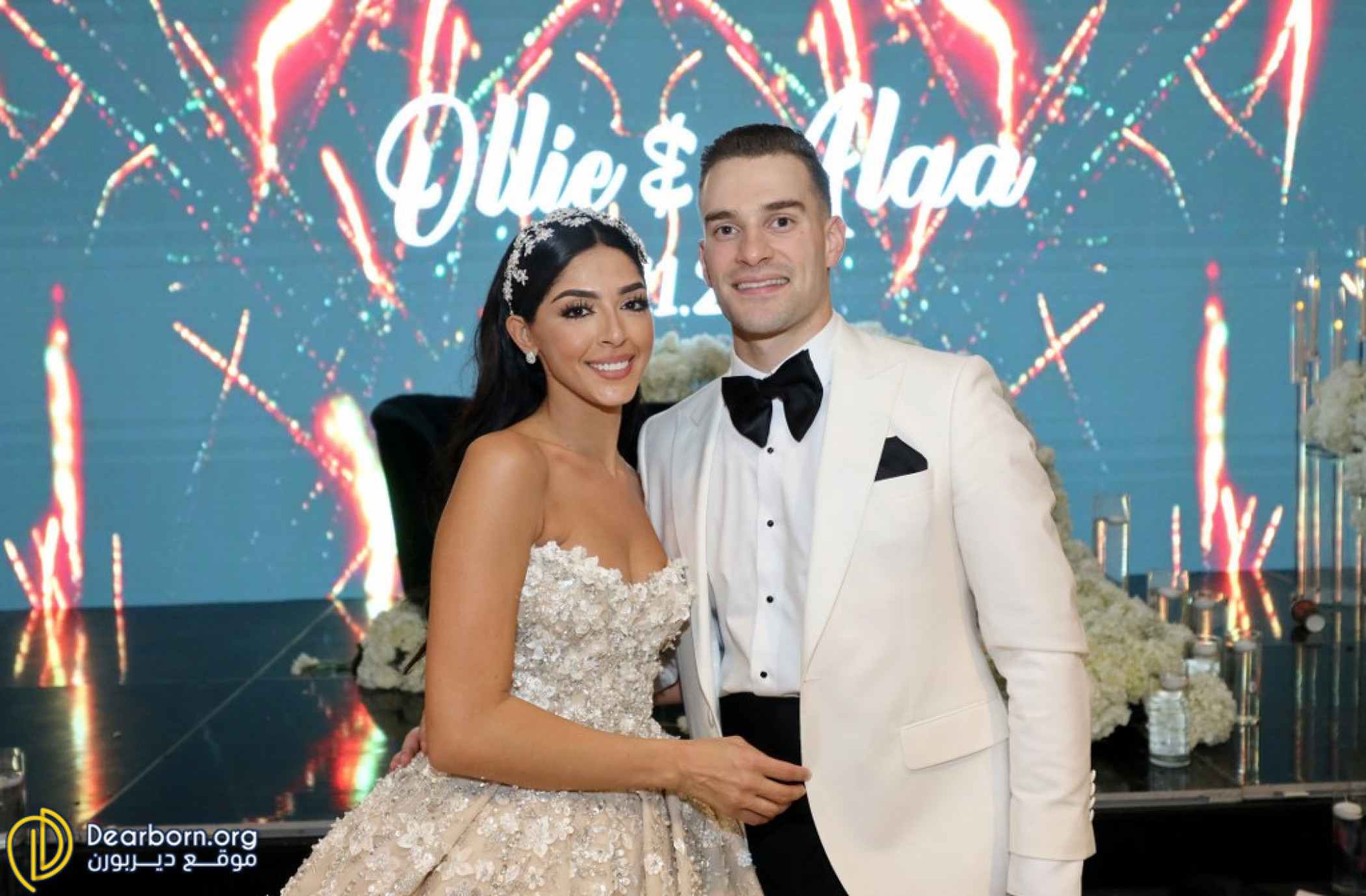 Photos&Video: The Wedding party of Ollie Khalil Ajami and Alaa Adib Sobh in Dearborn