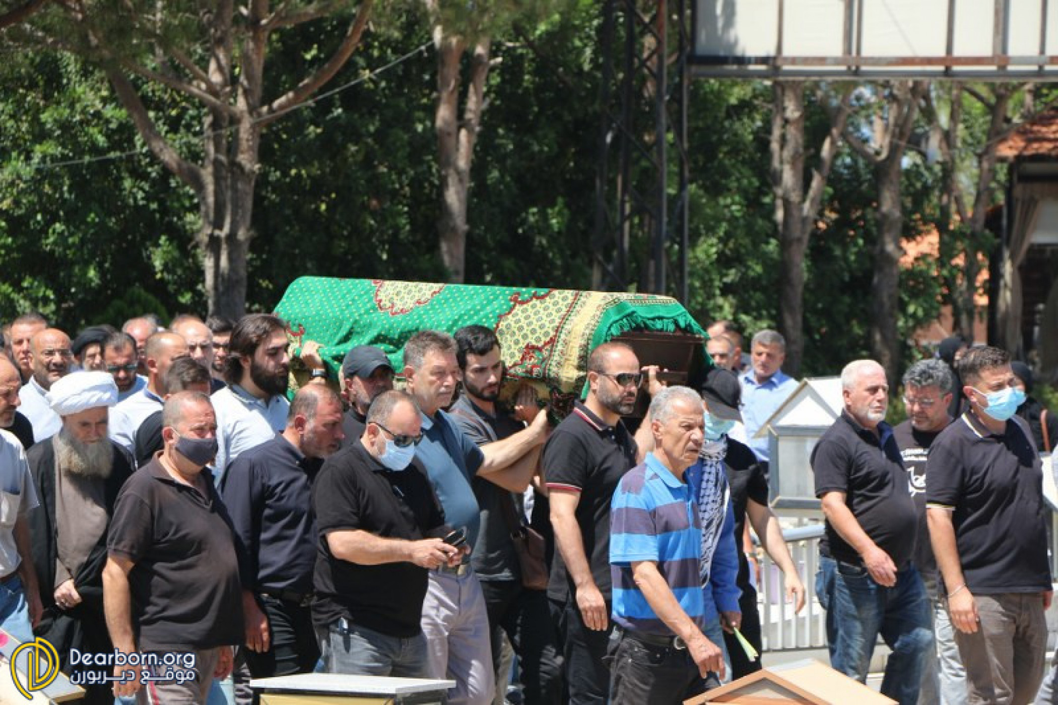 Photos&Video- The funeral service of the late Ghada Farid Bazzi in Bintjbeil South Lebanon