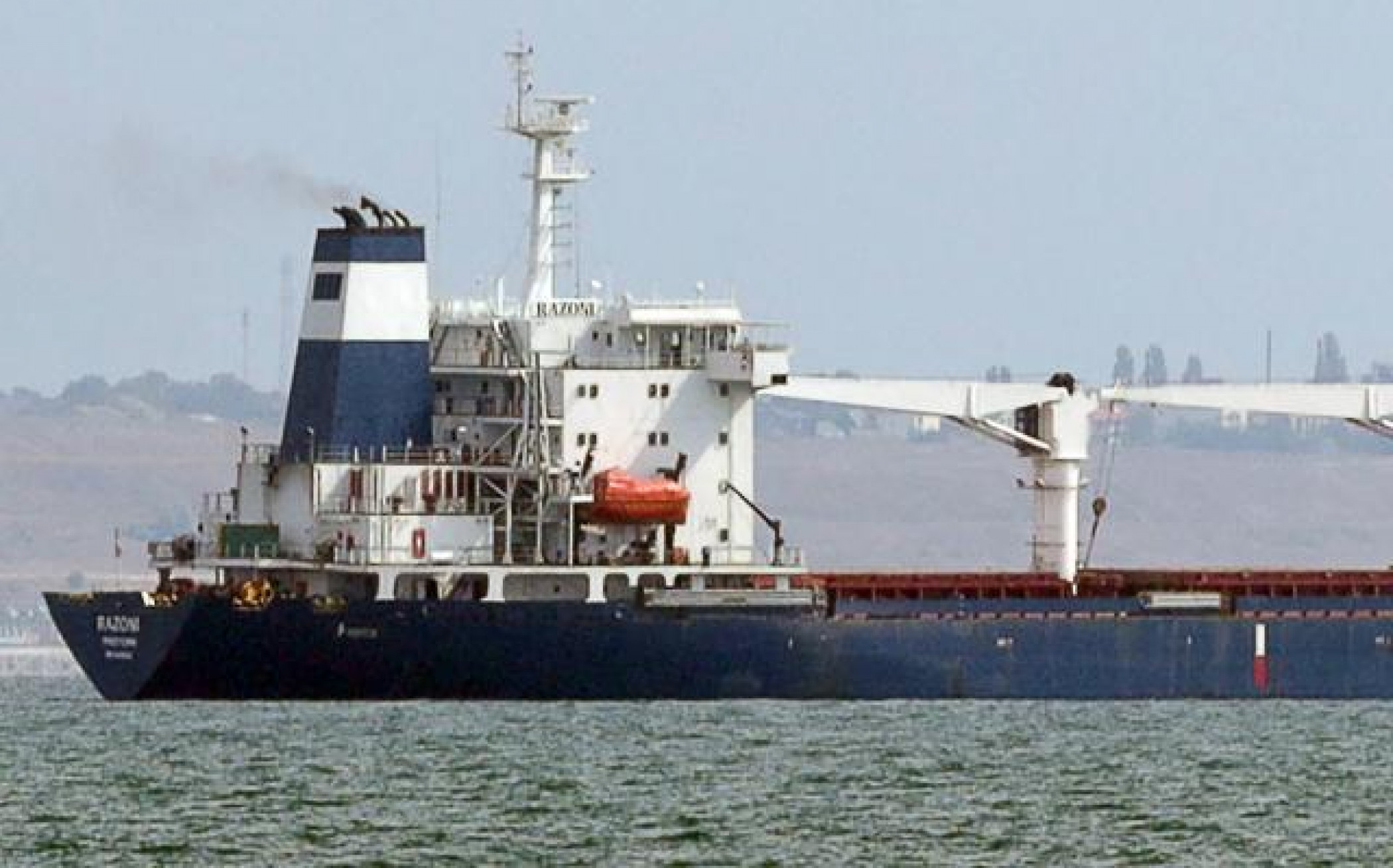 First grain shipment leaves Ukraine for Lebanon