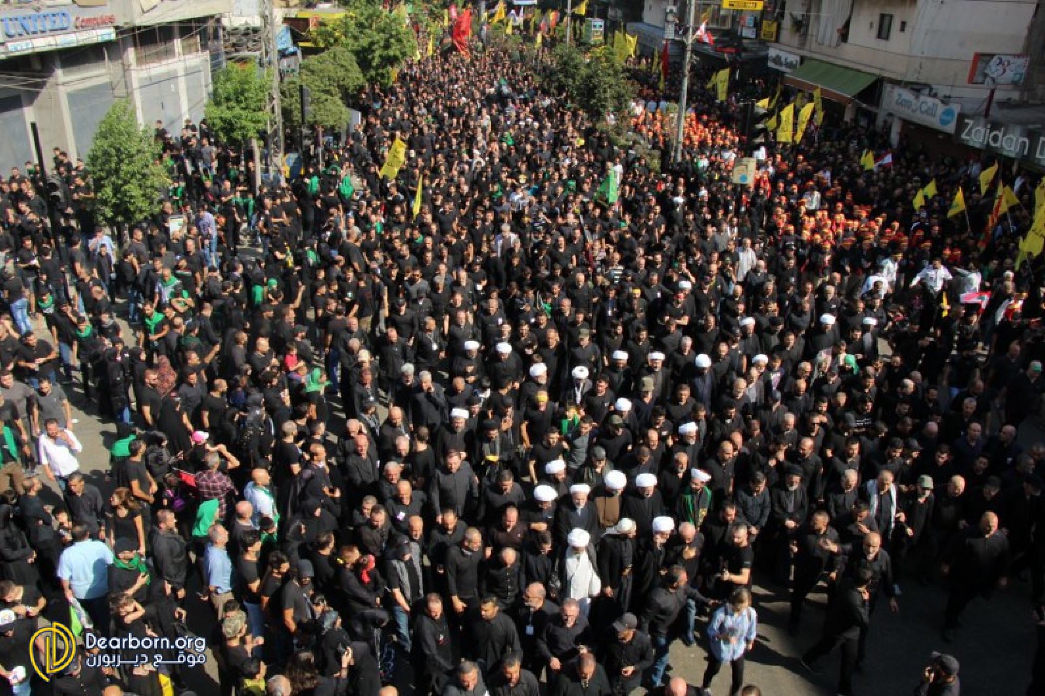 Photos&video: Ashura procession in Beirut- Lebanon