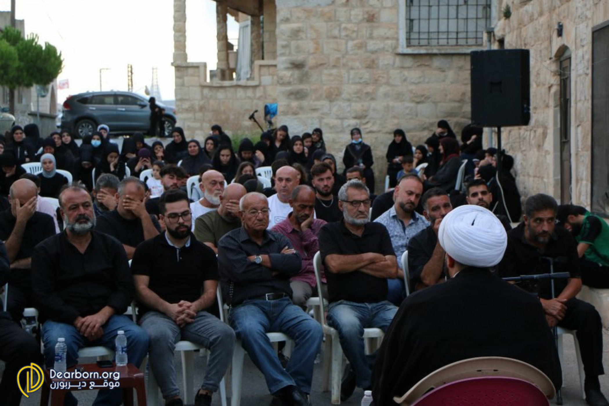 Photos & Video: Arbaeen commemoration service of the late Yehya Abdelghany Bazzi in Bintjbeil South Lebanon