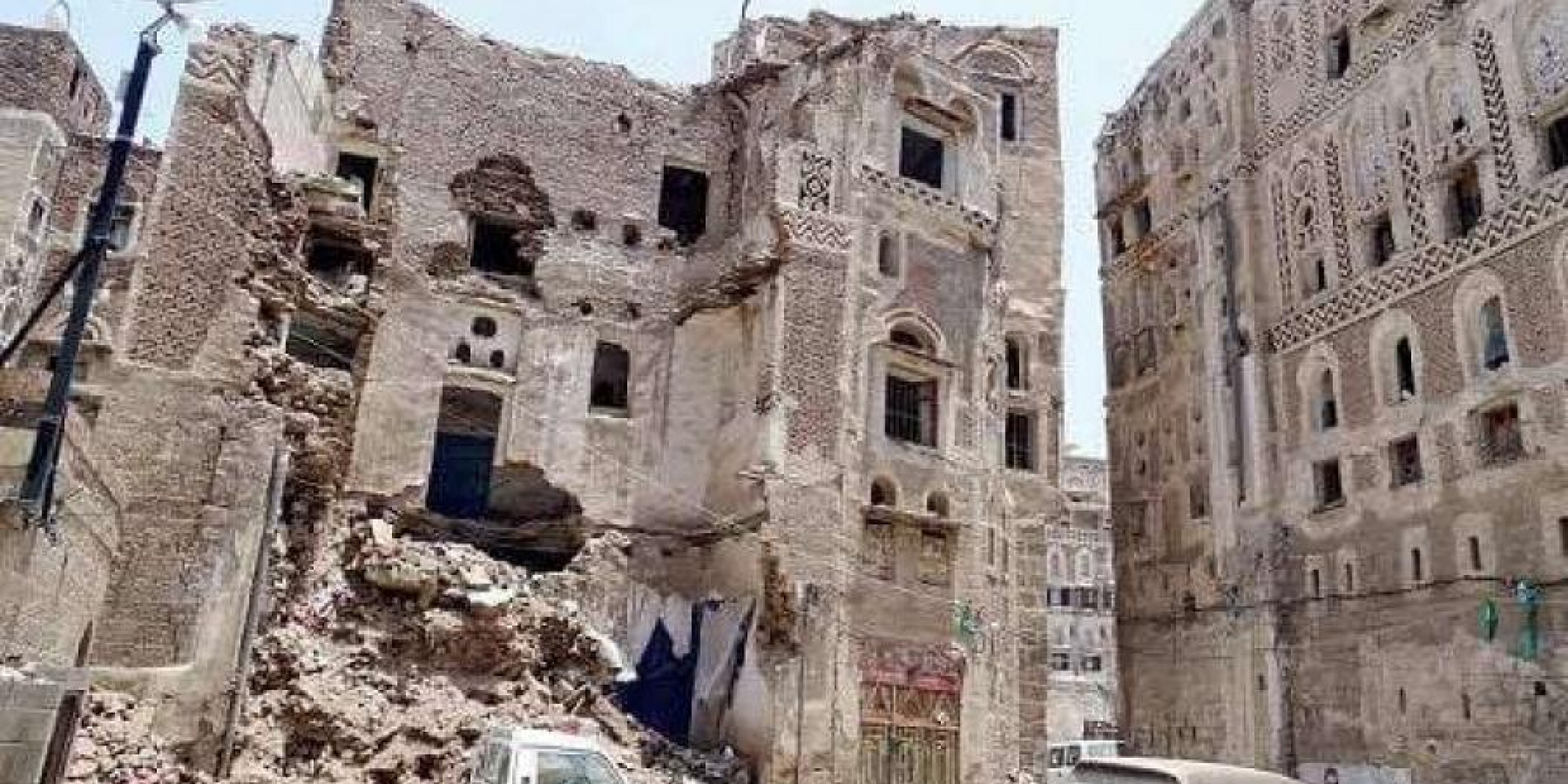 An international organization announces the rehabilitation of 10,000 homes in the historic city of Sanaa
