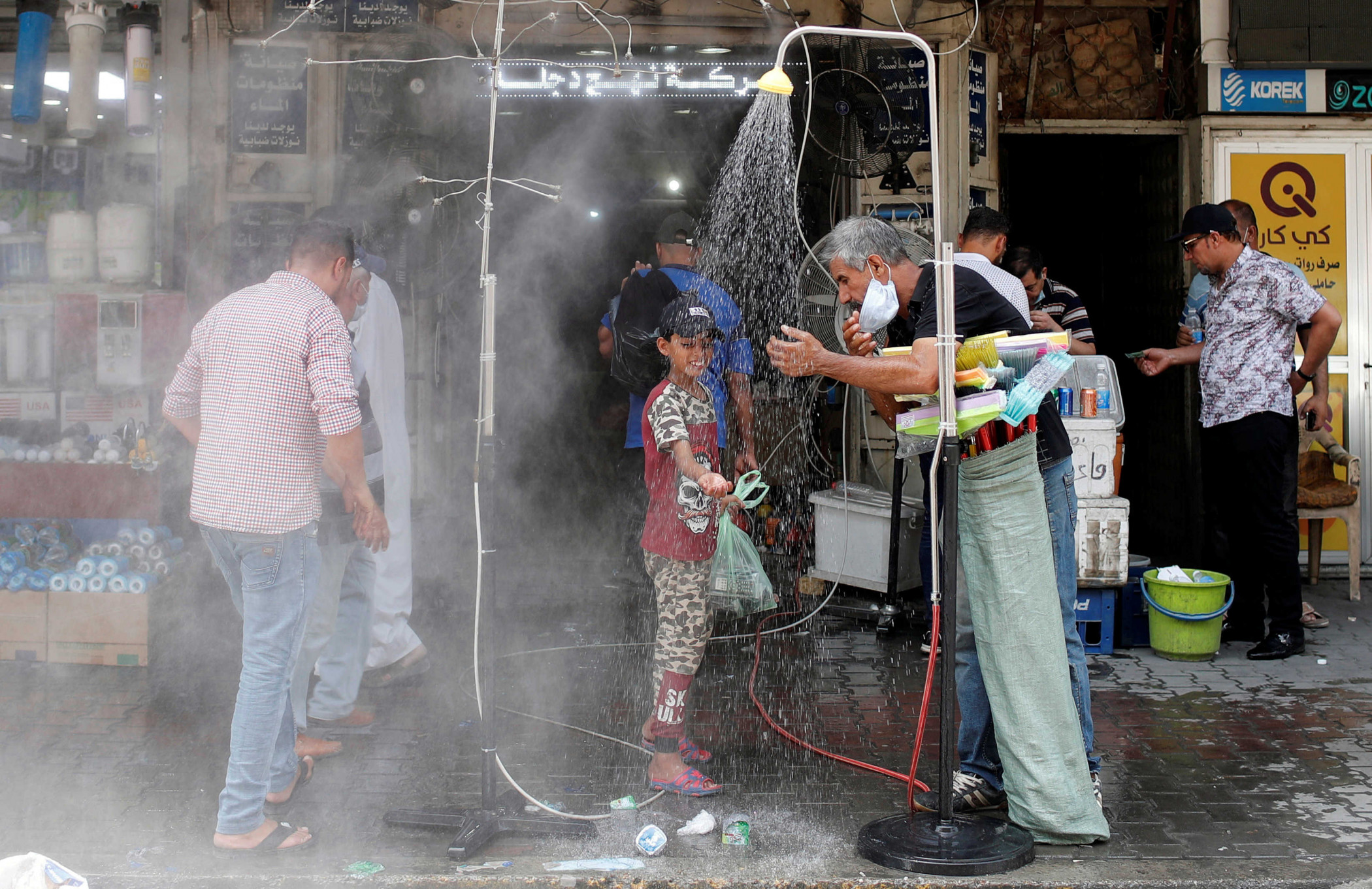 The power outage has become a nightmare for the Iraqis