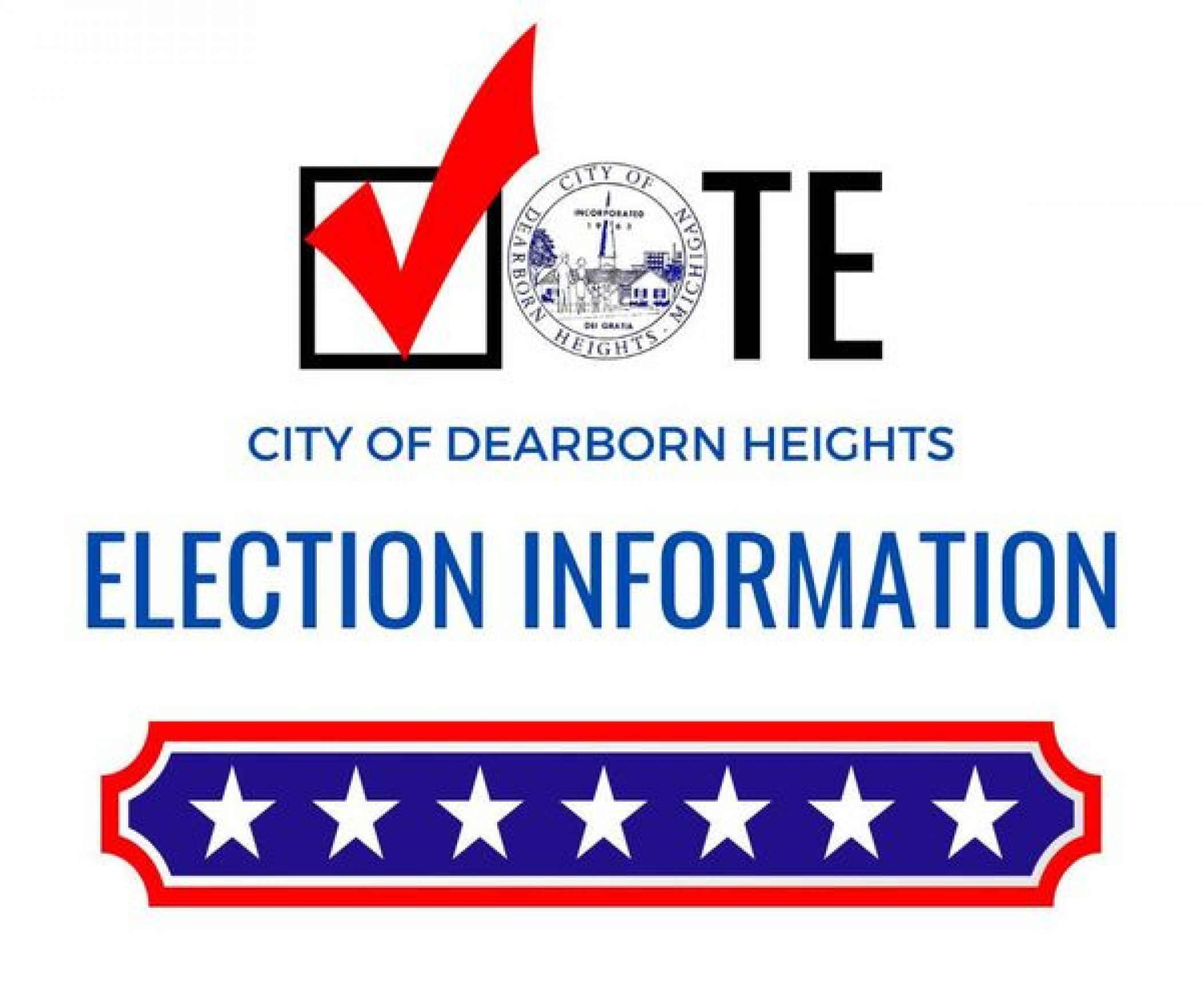 Today is Election Day in Dearborn Heights.