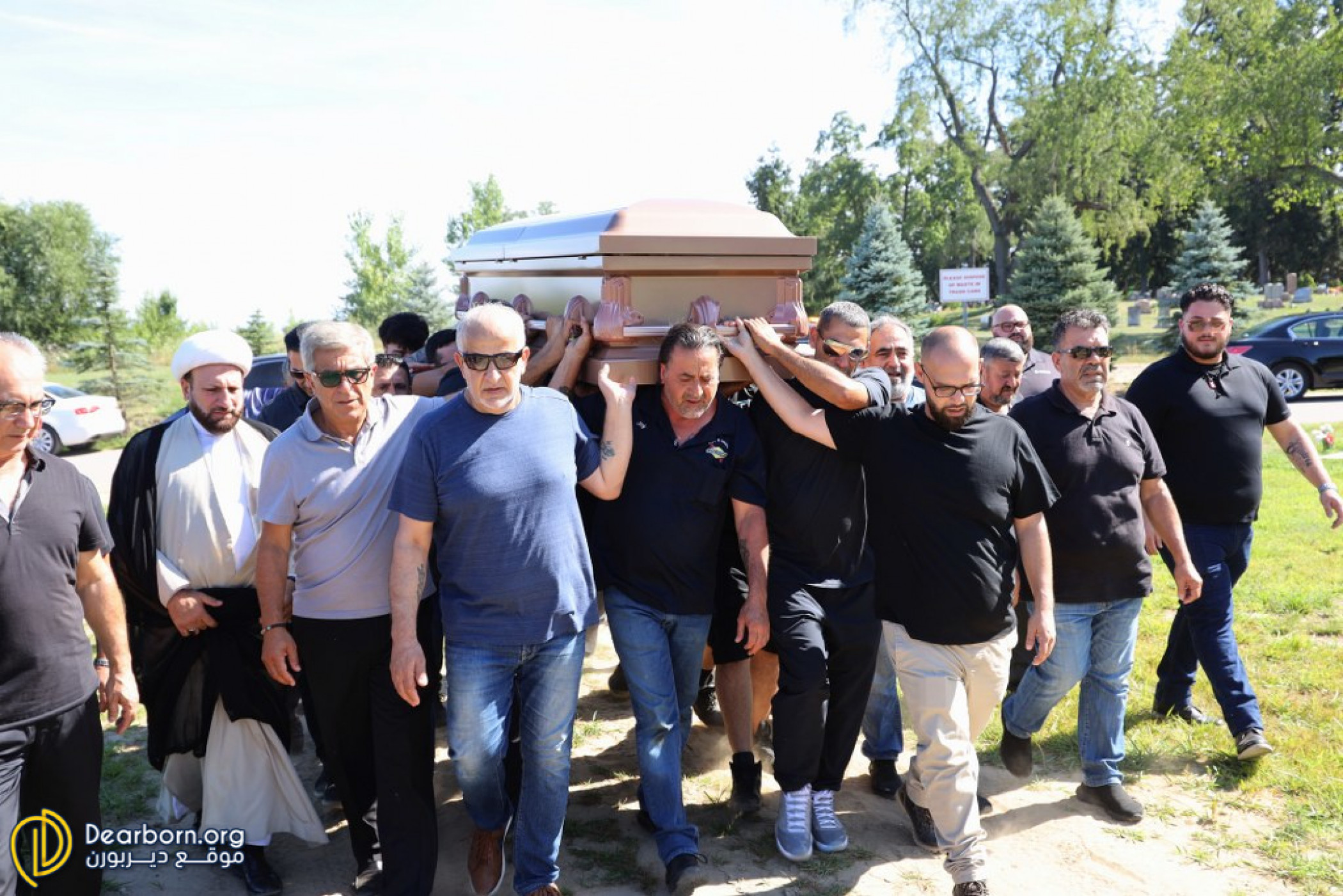 Photos&Video: The Funeral Service of the late Saeed Daoud Makki in Dearborn