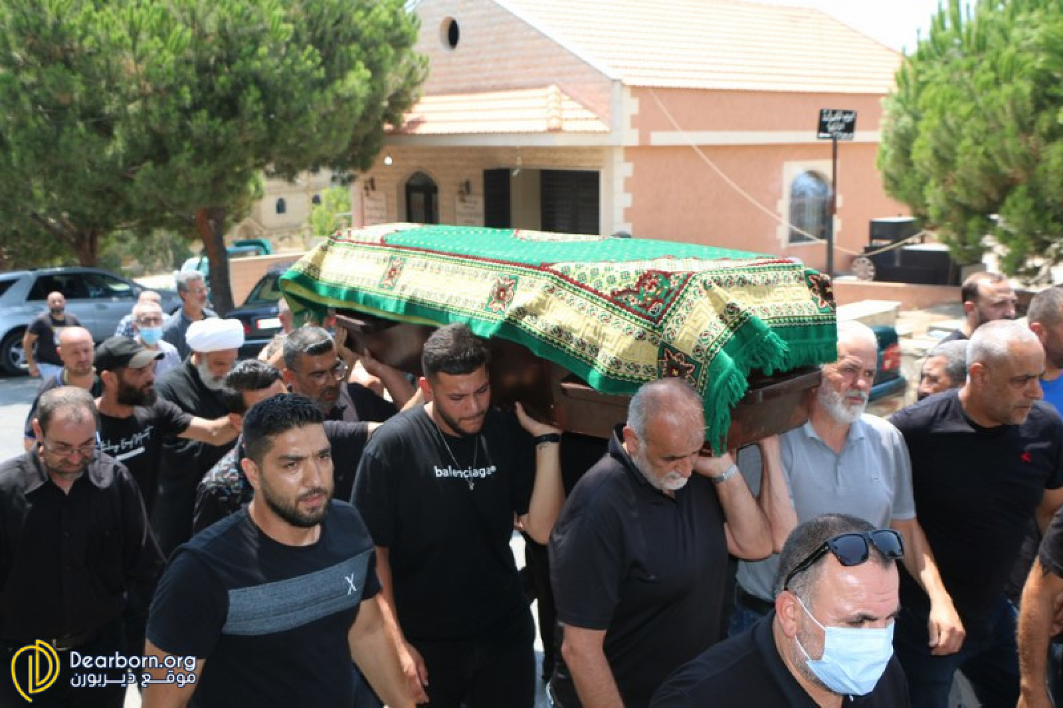 Photos&Video- The funeral service of the late Haji Arabya Akil Bazzi (Em Daoud) in Bintjbeil South Lebanon