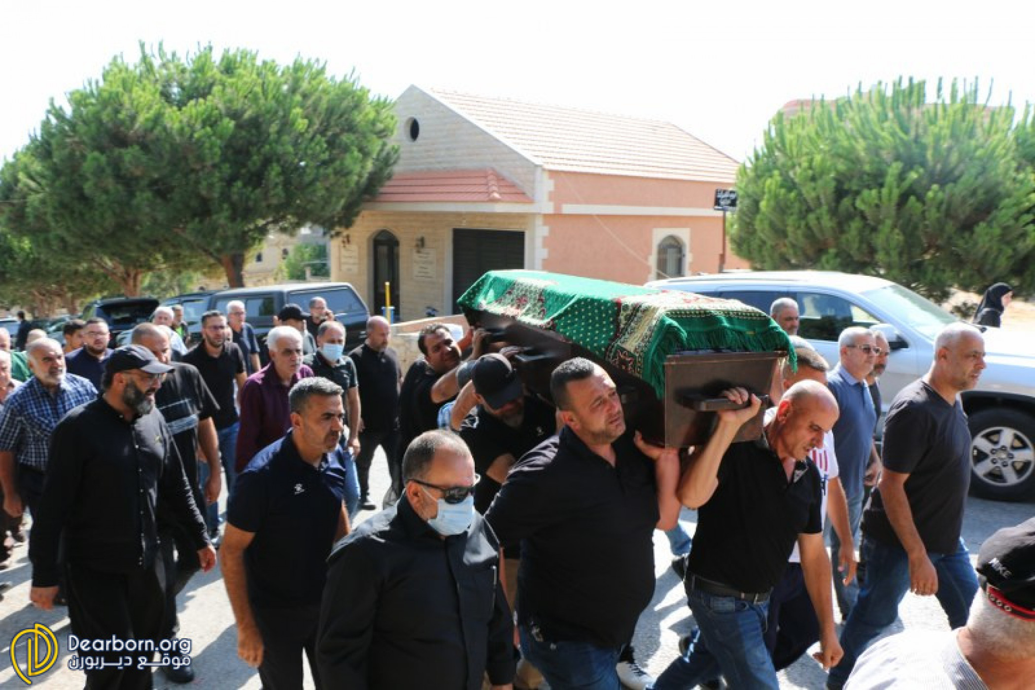 Photos&Video- The funeral service of the late Haji Najla Mohamad Said Bazzi in Bintjbeil South Lebanon