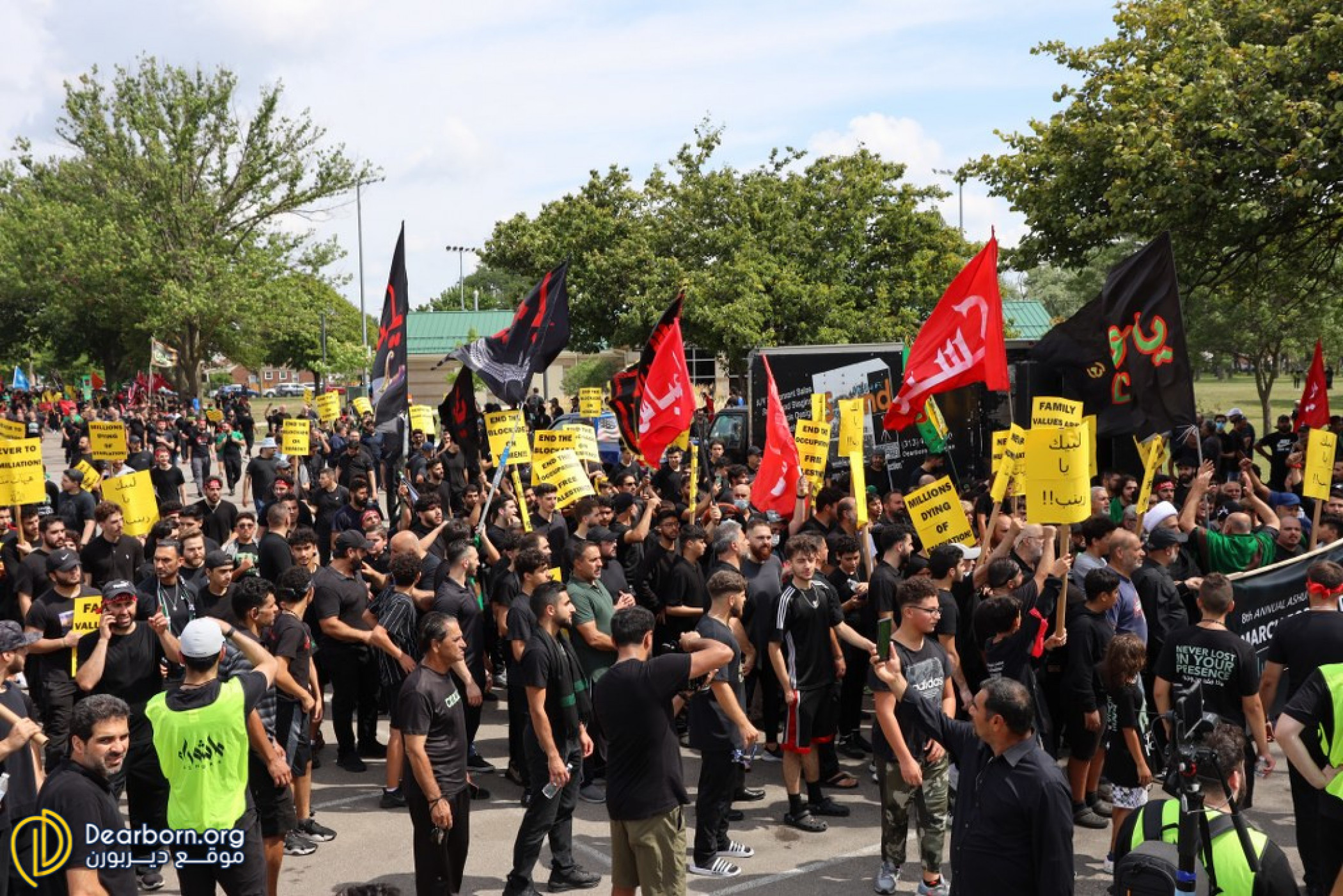 Photos&Video- From the Annual Ashura procession in Dearborn