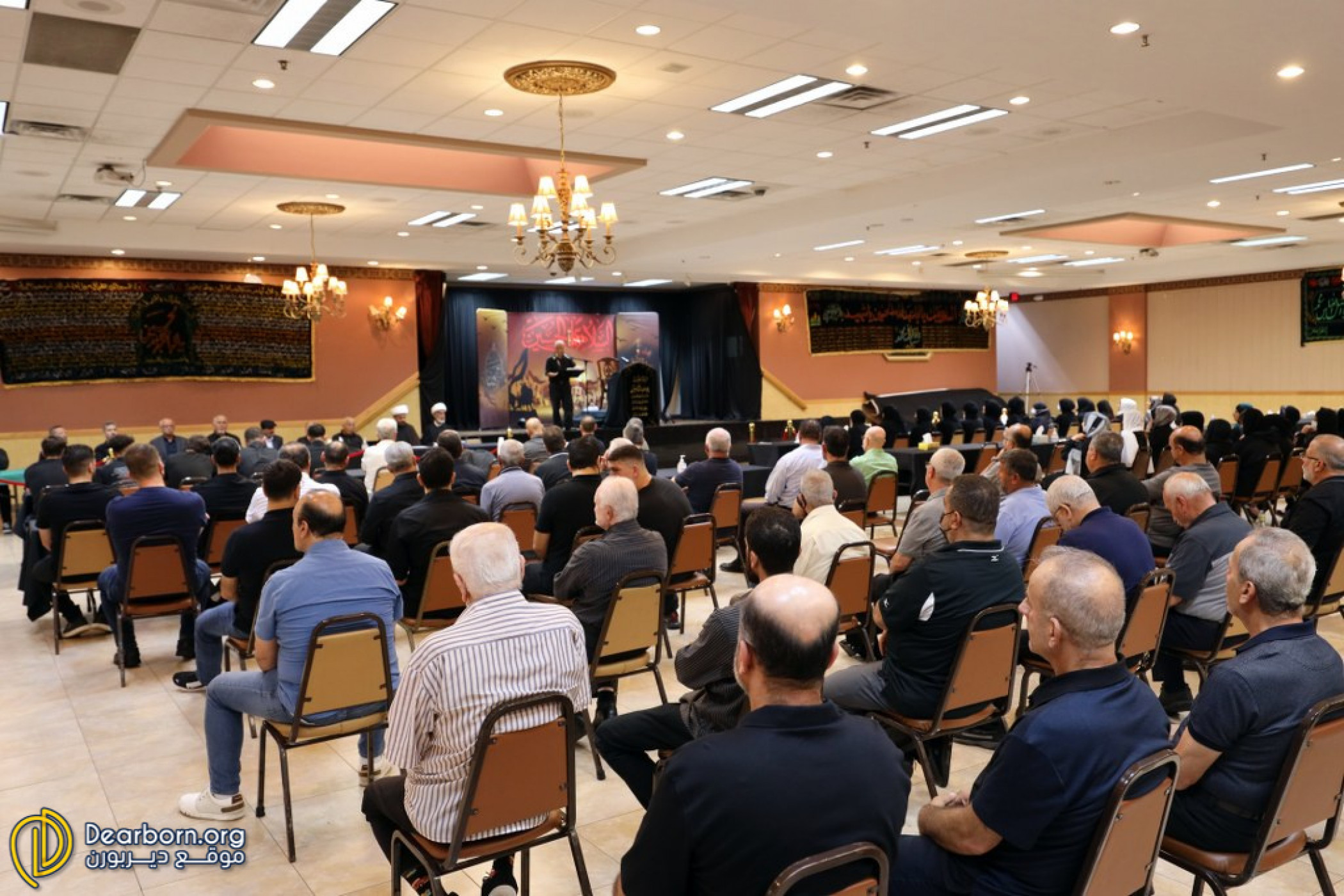 Photos&Video: Isbouh commemoration service of the late Haji Arabiye Akil Bazzi , Arbaeen commemoration service of the late Yehya Abdelghany bazzi & Memorial service of the late Haj Samir Raef Jomaa in Dearborn