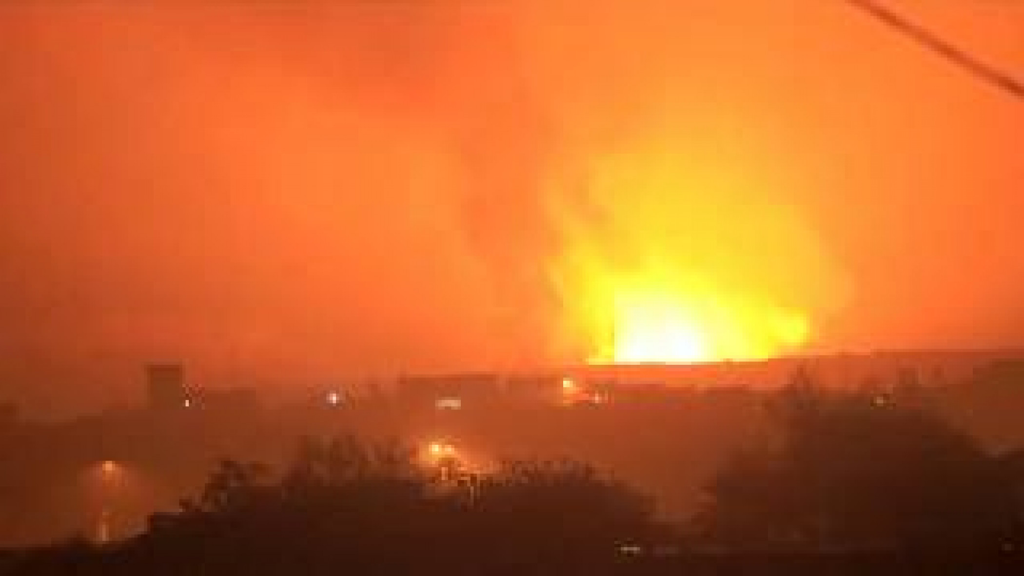Two explosions sounded in the capital, Sanaa.