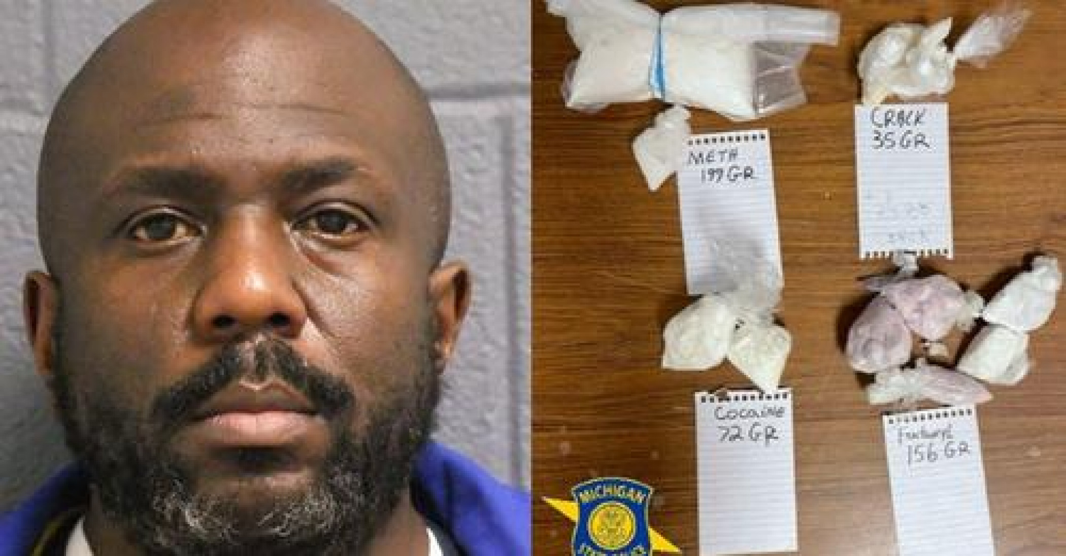Southwest Michigan man arrested for supplying drug dealers with meth, fentanyl, cocaine