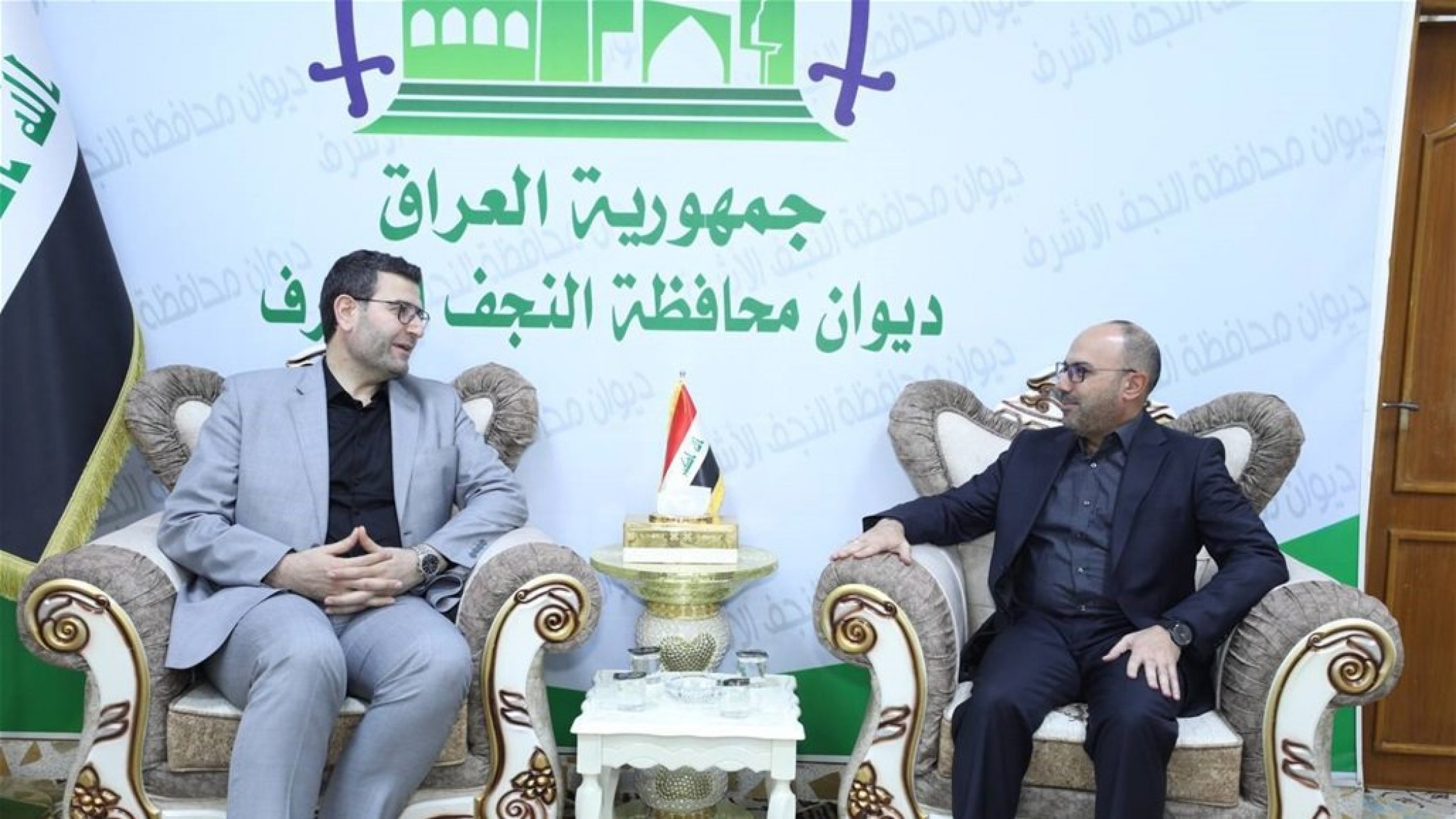 A Lebanese minister shows the possibility of his country's companies entering Najaf