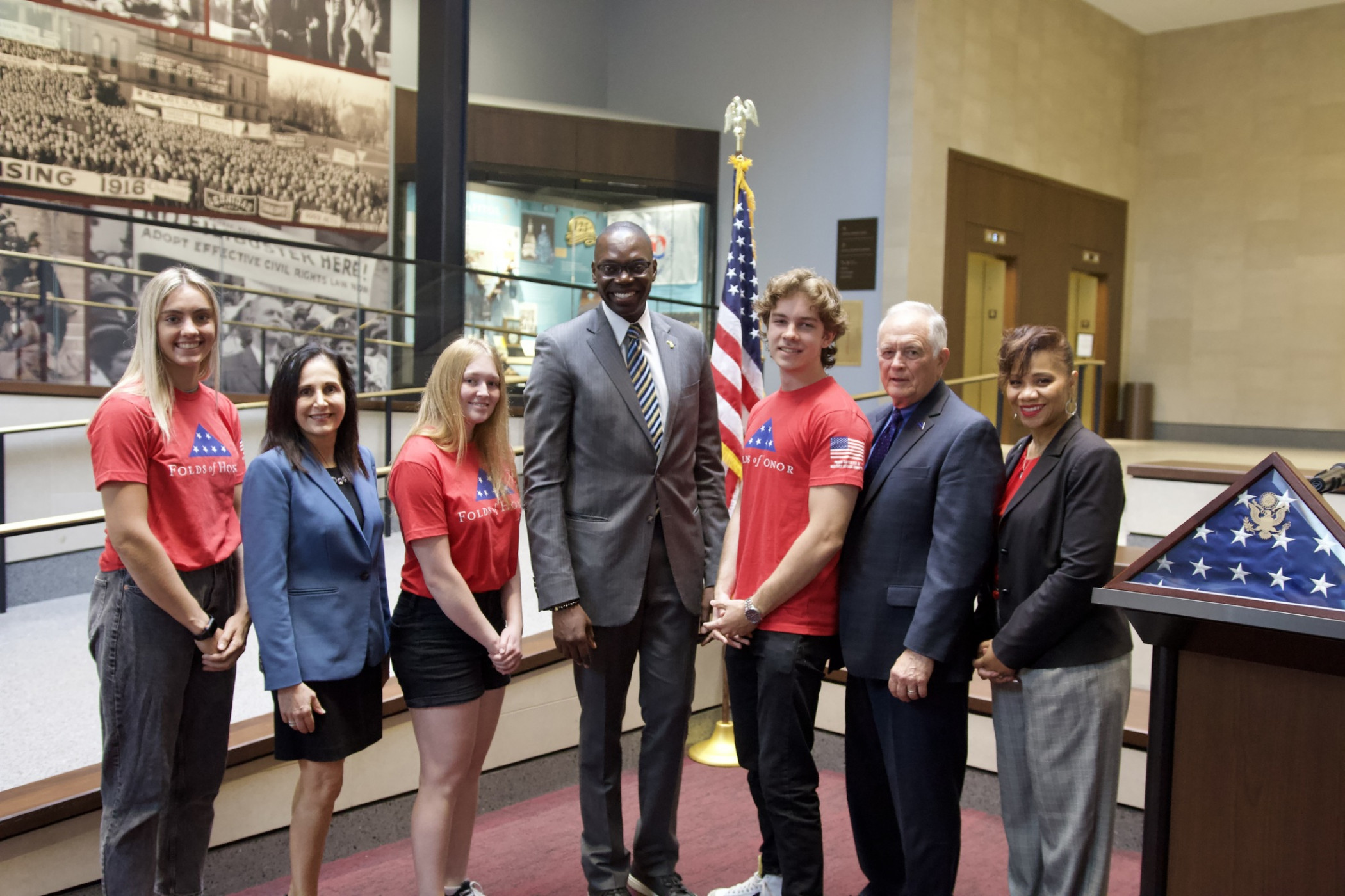 Lt. Gov. Gilchrist, State Leaders, Community Bankers of Michigan Award Scholarships to Students of Michigan Military Families