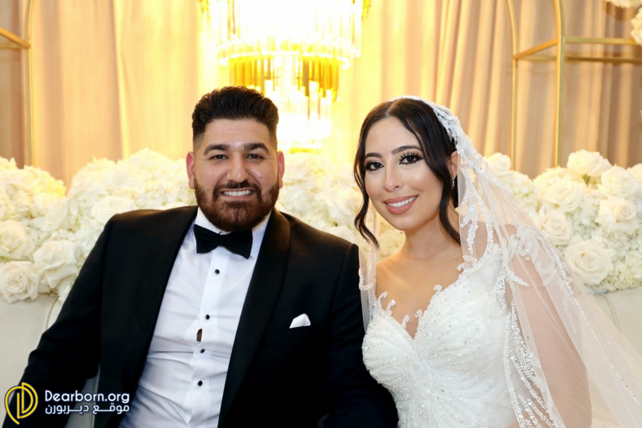 Photos&Video: The Wedding party of Mohammad Nabil Faraj & Dr. Maya Abbas khreizat in Dearborn
