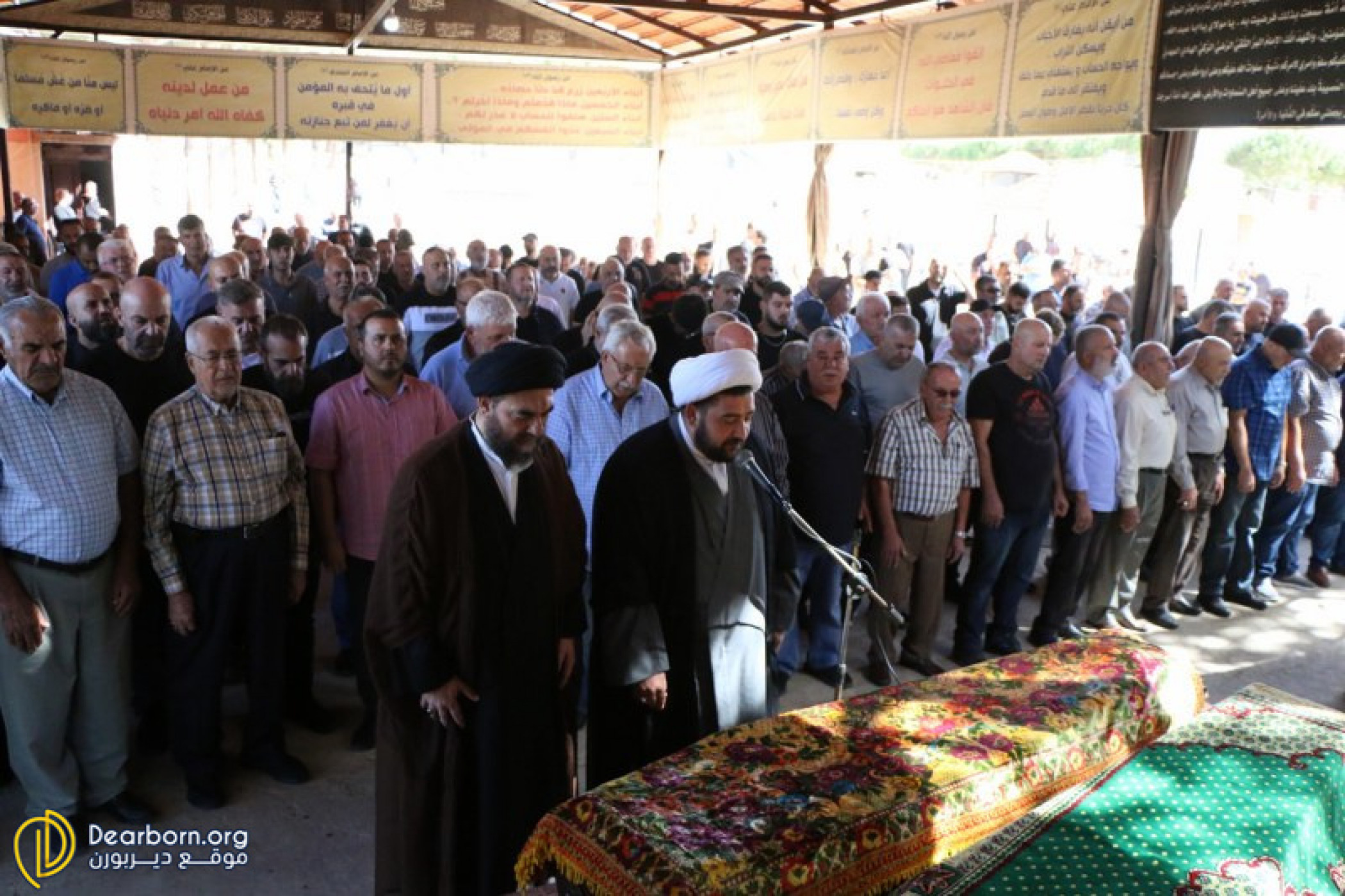 Photos&Video- The funeral service of the late Loubna Fouad Faour Bazzi and the late Fadia Mahmoud Tanana in Bintjbeil South Lebanon
