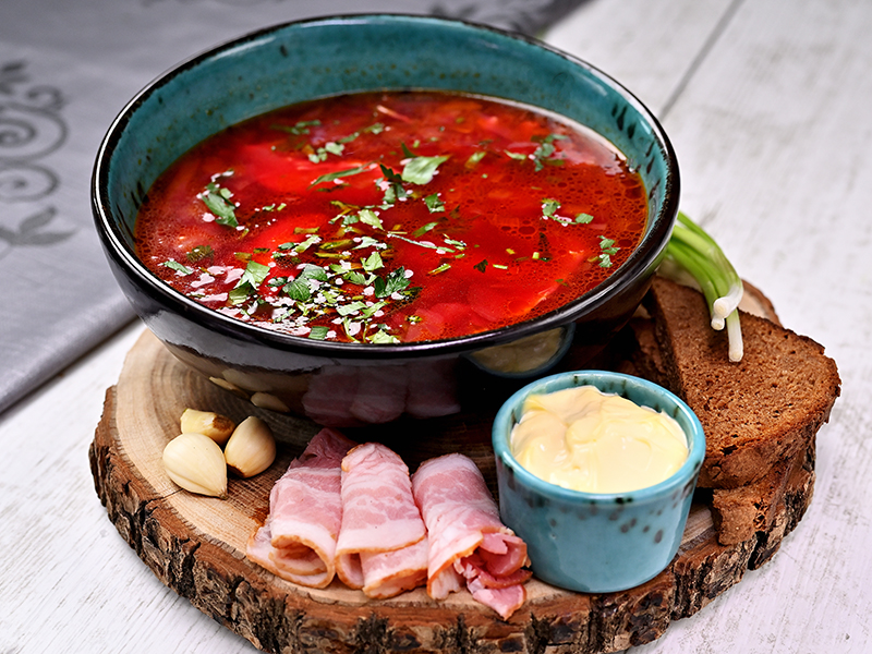 Борщ червоний