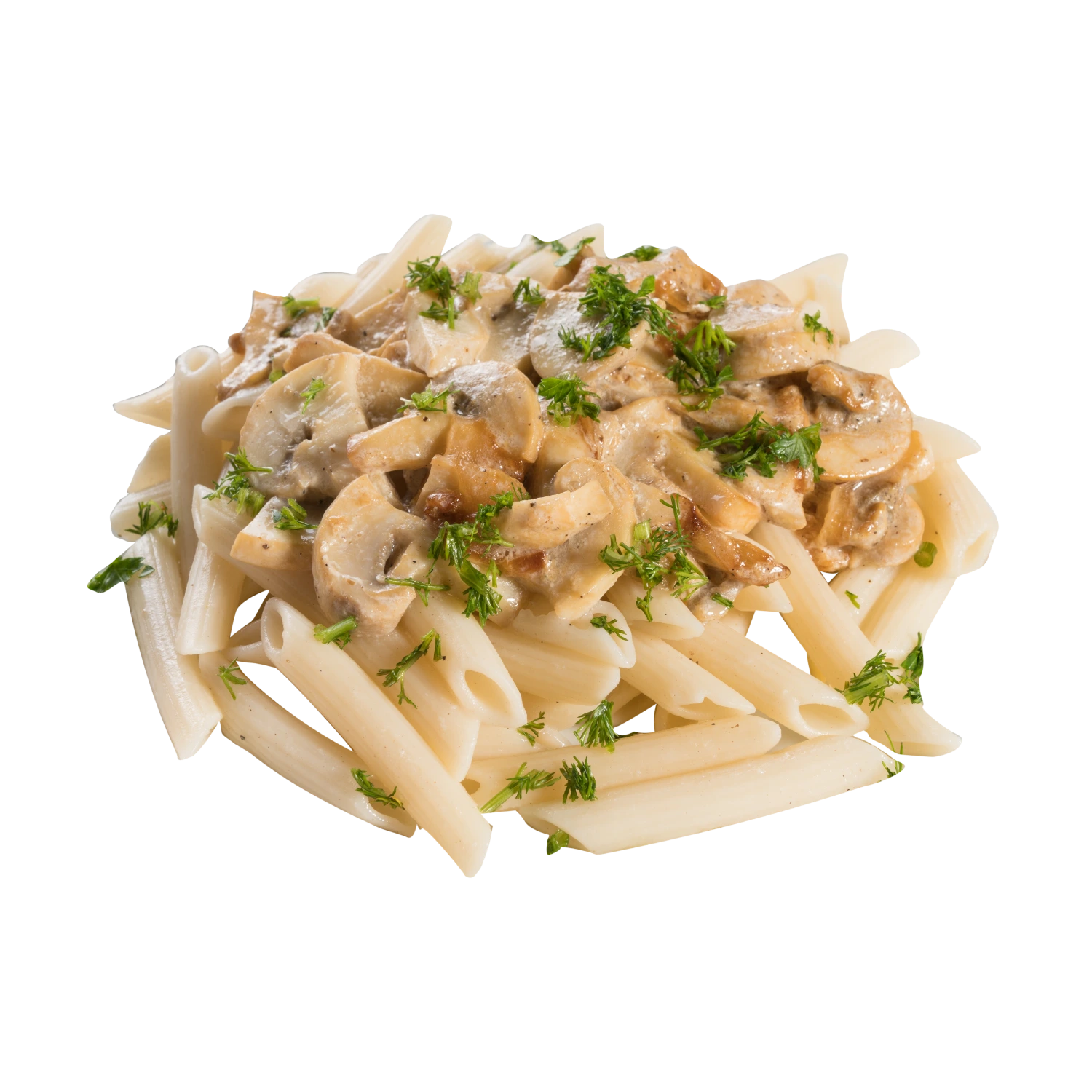 Пенне з грибами