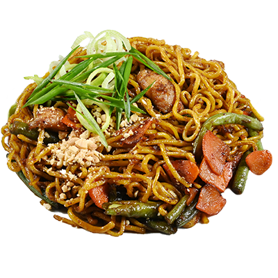 Рисова локшина з овочами