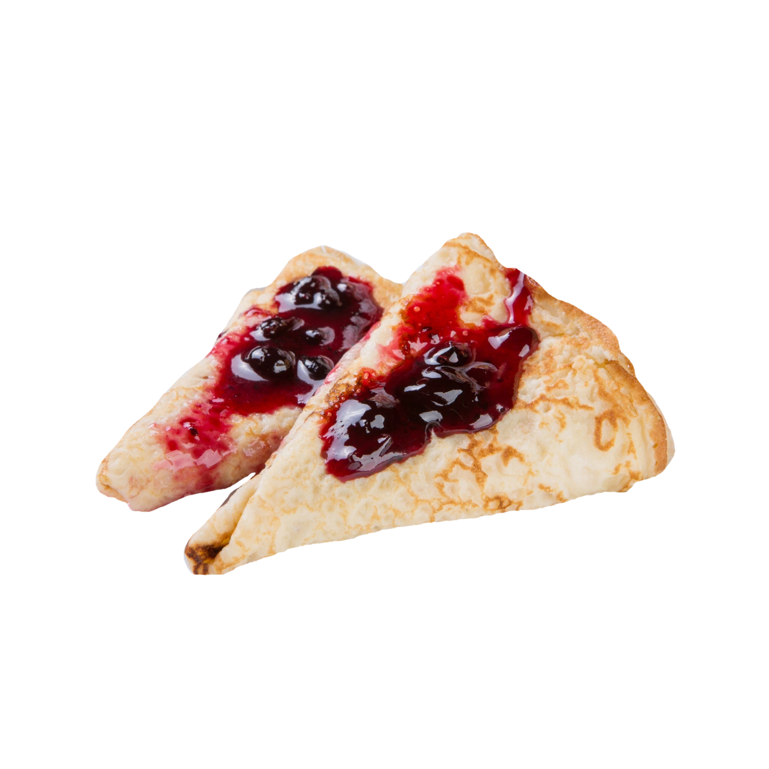 Млинці зі смородиновим варенням