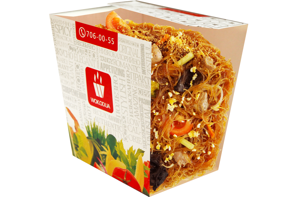 Прозора локшина з куркою Kung Pao