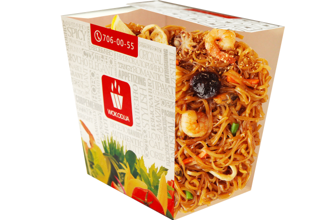 Рисова локшина з морепродуктами Pad Thai Talay